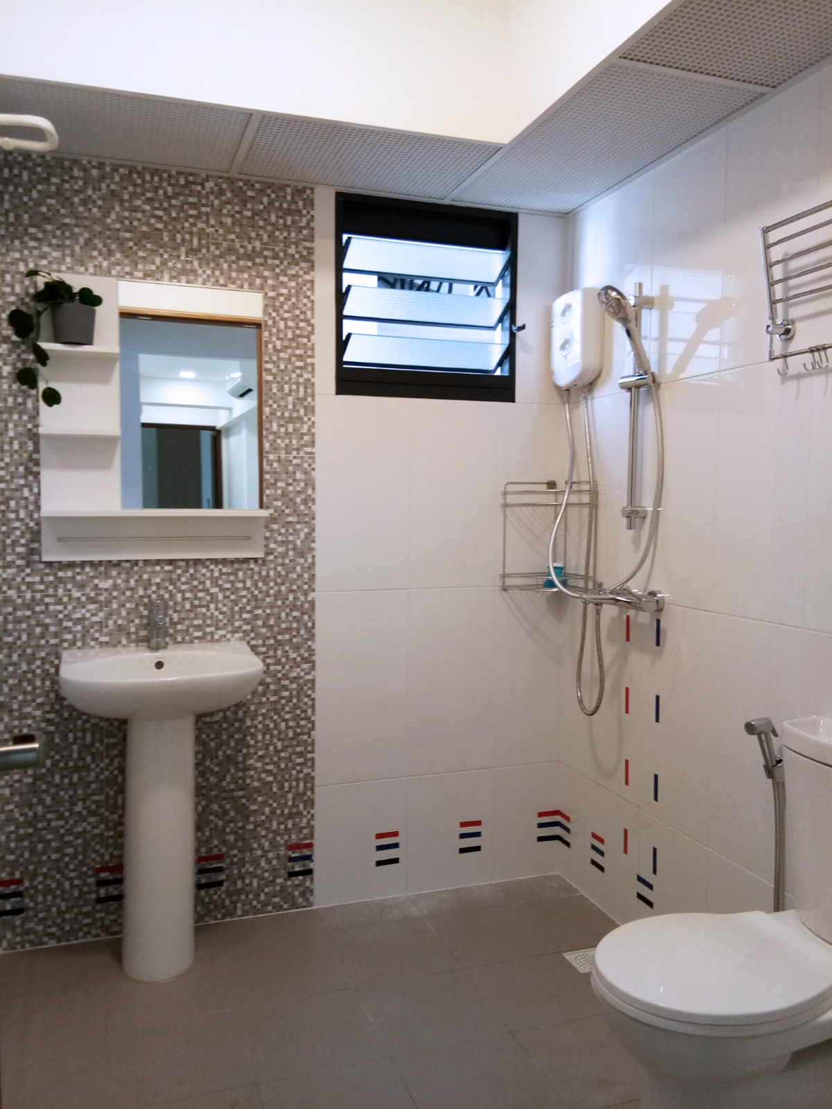 Scandinavian Design - Bathroom - HDB 3 Room - Design by Sky Creation