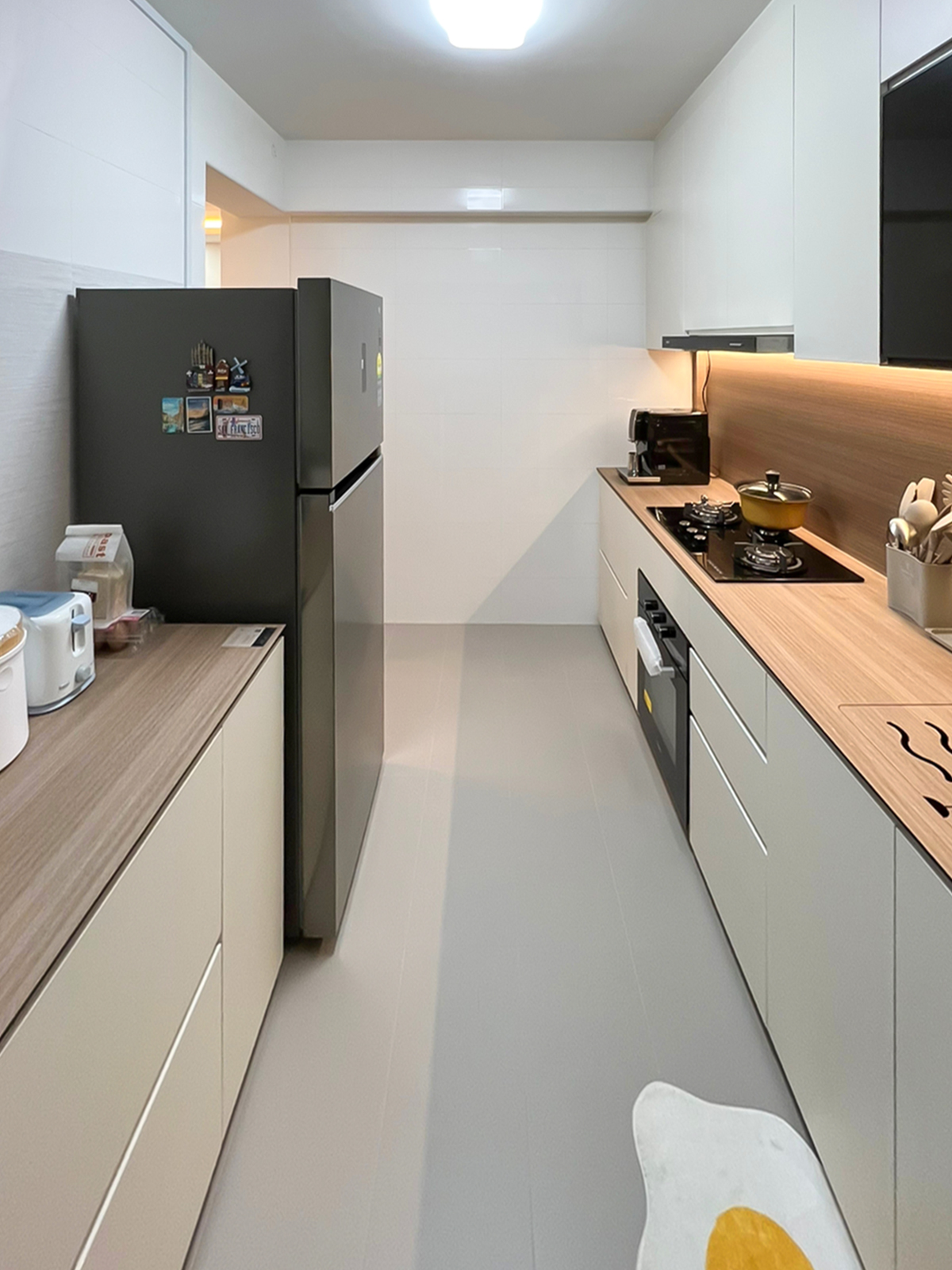 Scandinavian Design - Kitchen - HDB 3 Room - Design by Sky Creation