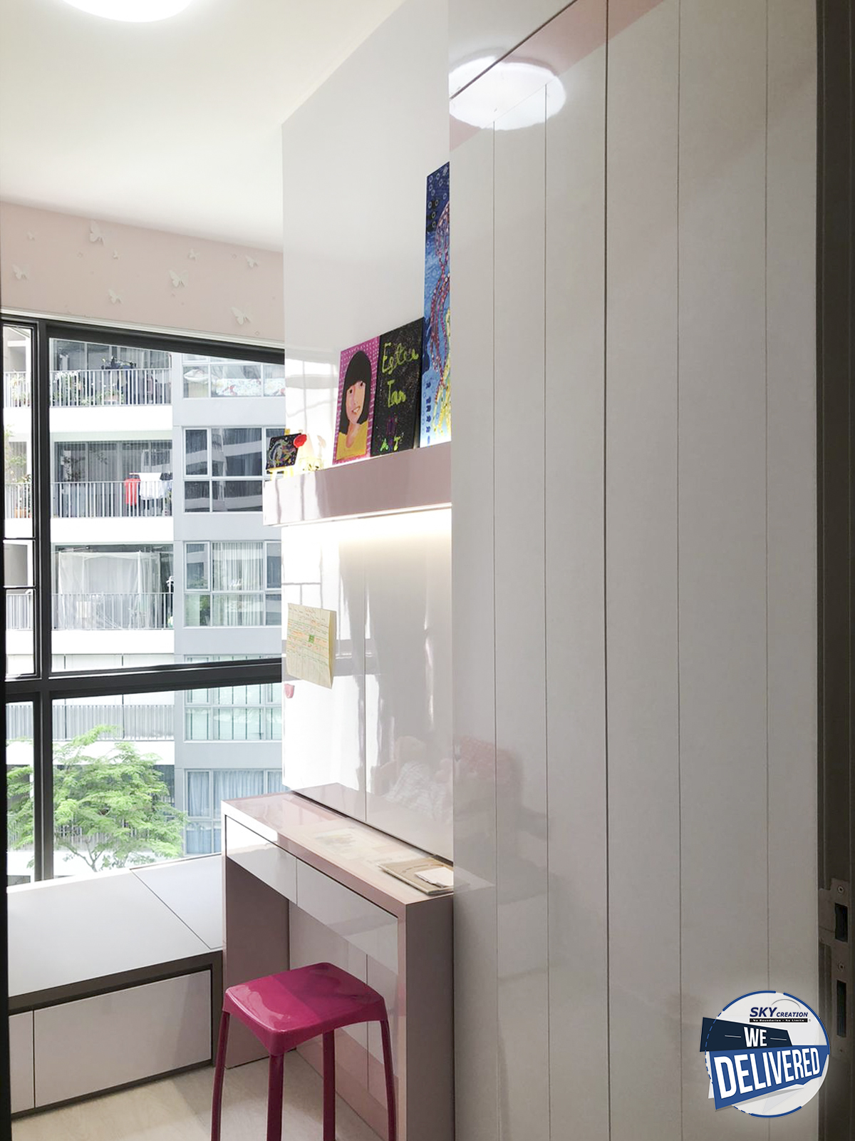 Modern Design - Bedroom - Condominium - Design by Sky Creation