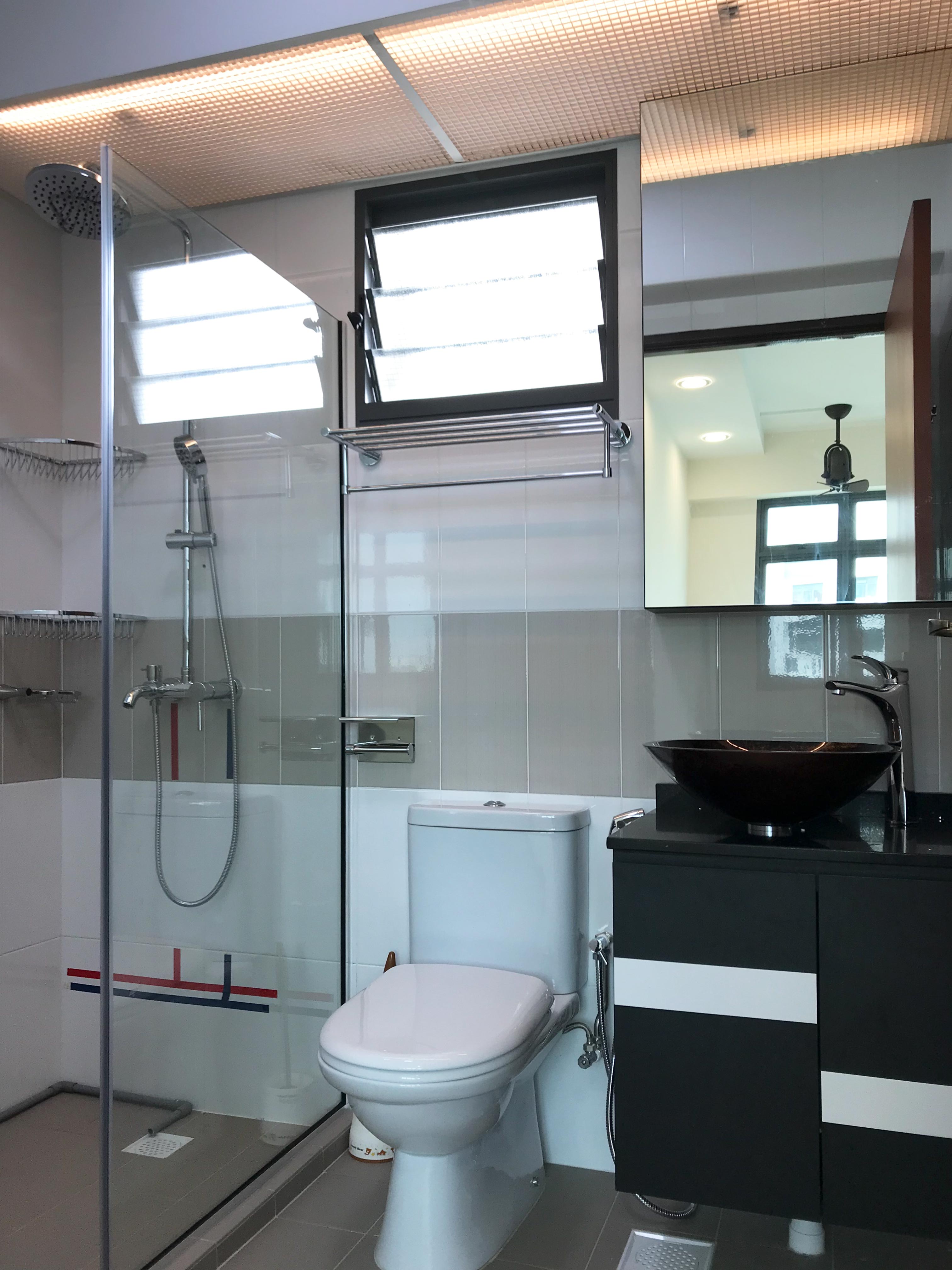 Minimalist Design - Bathroom - HDB 4 Room - Design by Sky Creation