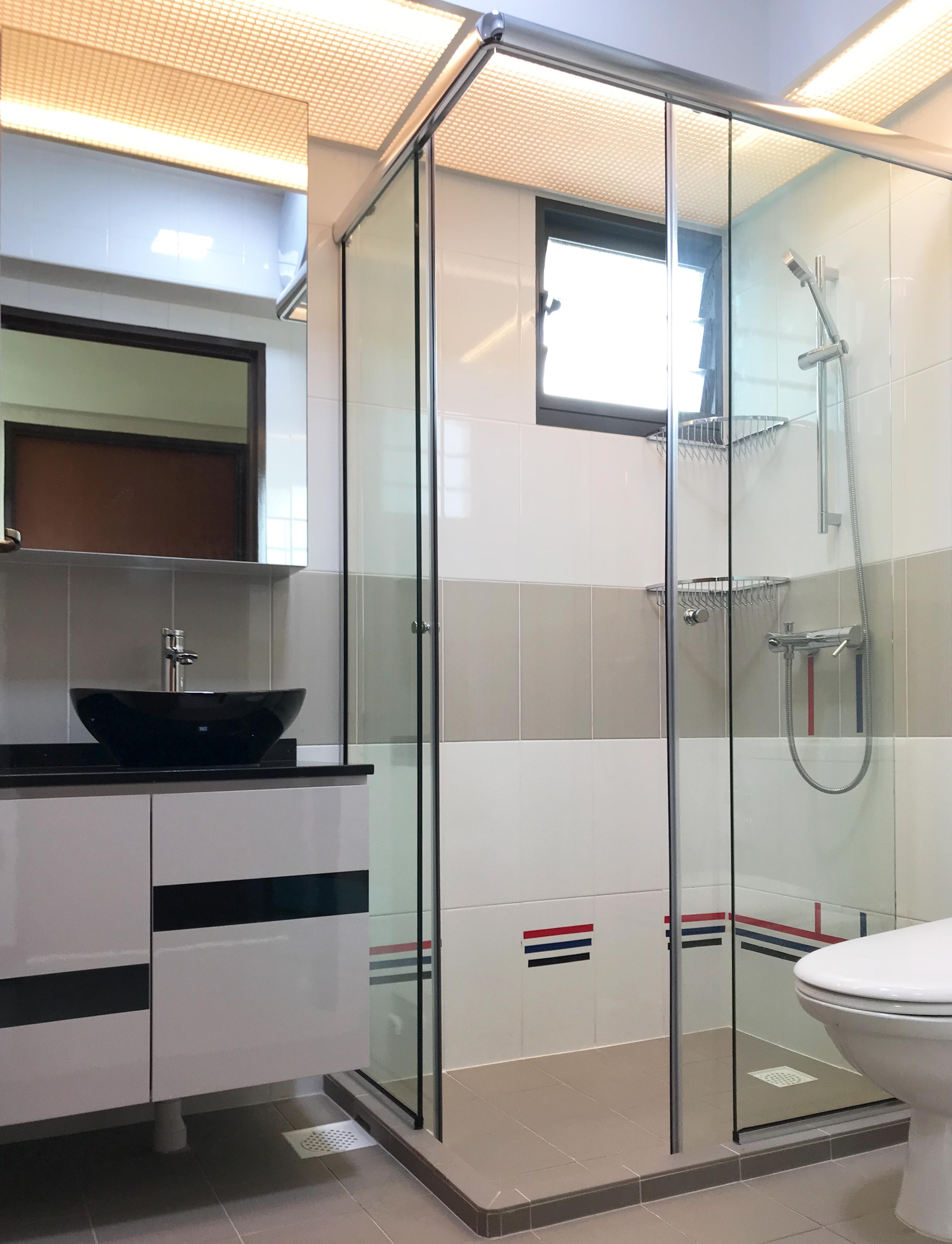 Minimalist Design - Bathroom - HDB 4 Room - Design by Sky Creation