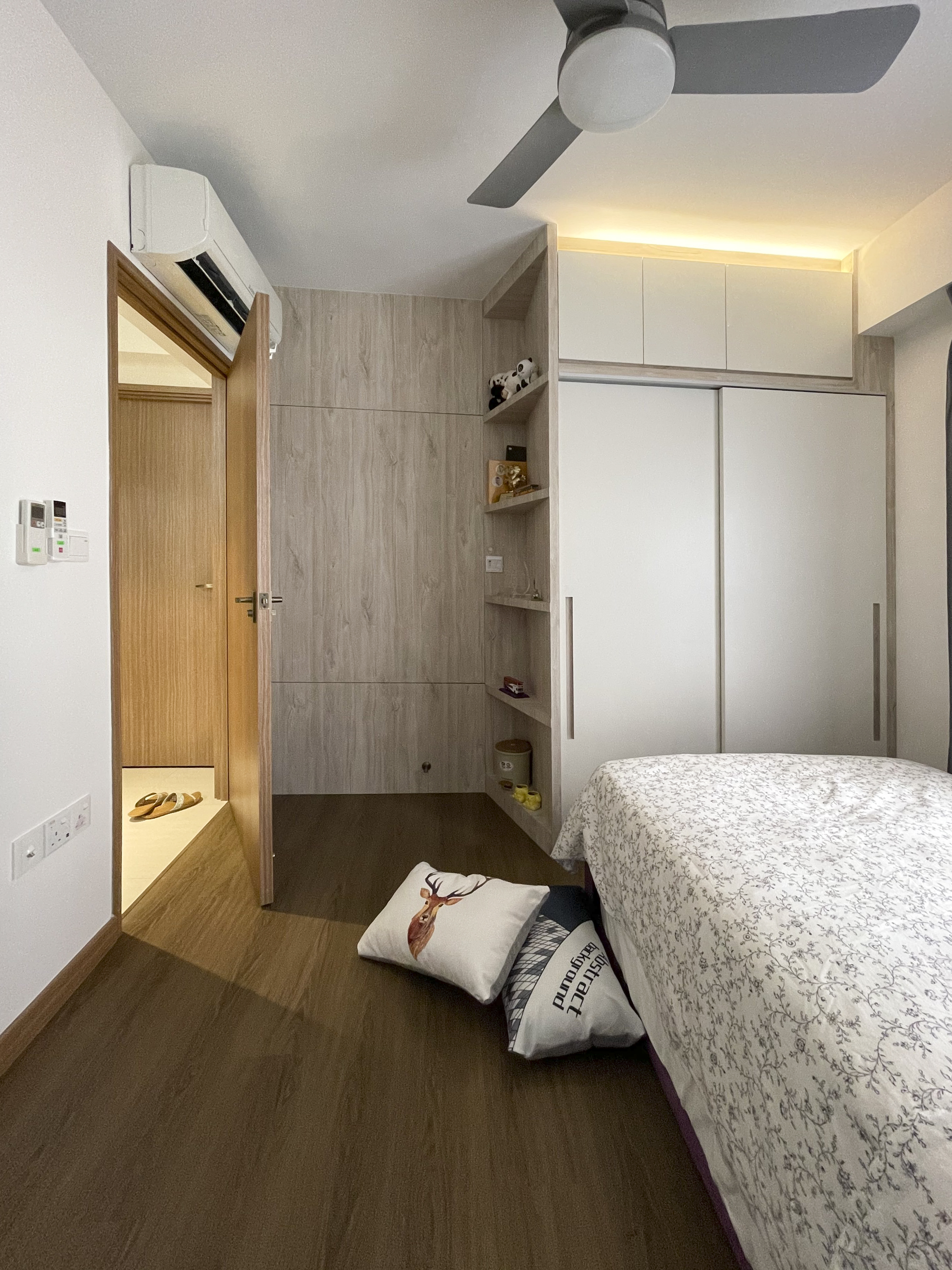 Scandinavian Design - Bedroom - HDB 4 Room - Design by Sky Creation