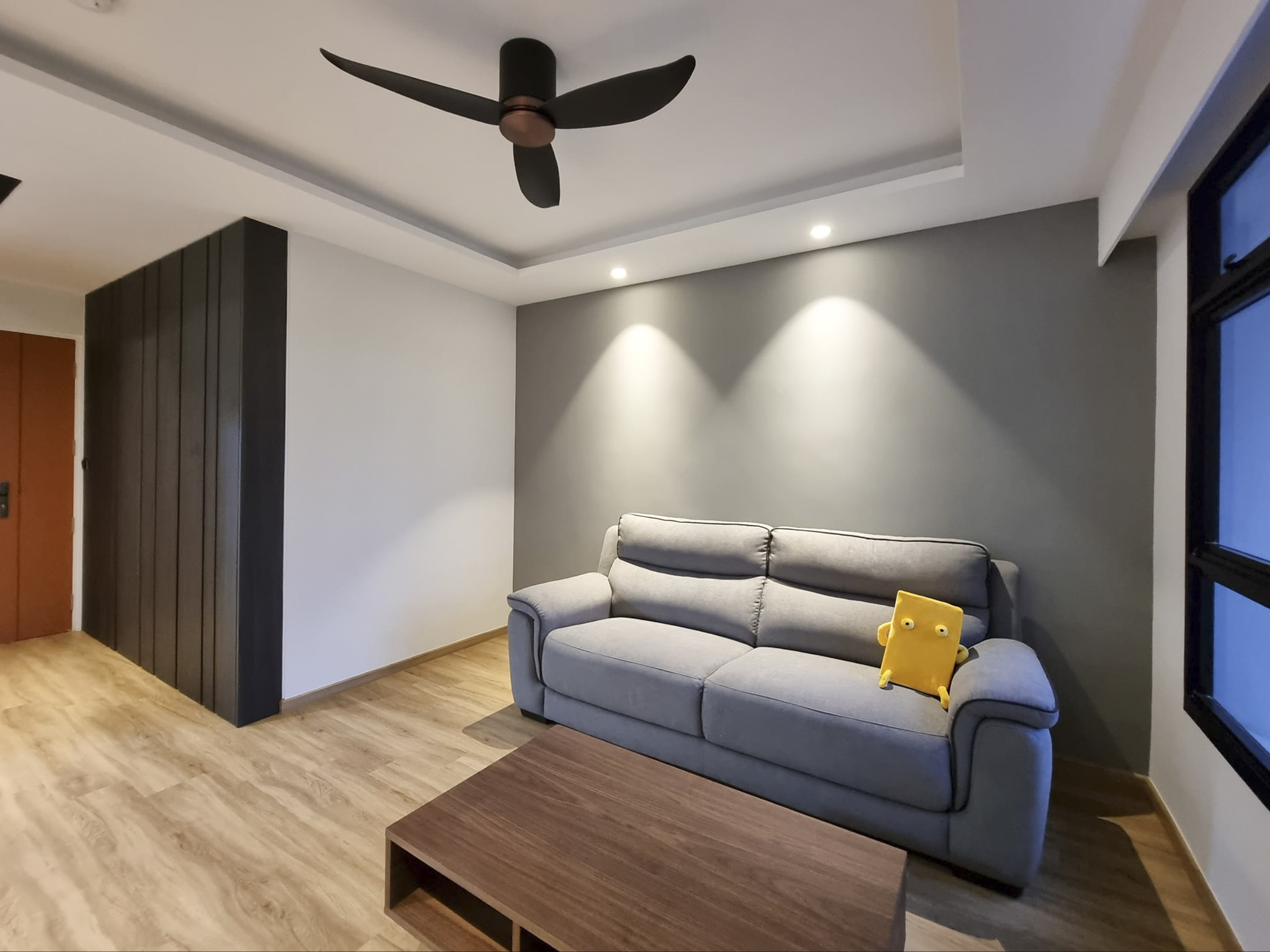 Scandinavian Design - Living Room - HDB 4 Room - Design by Sky Creation