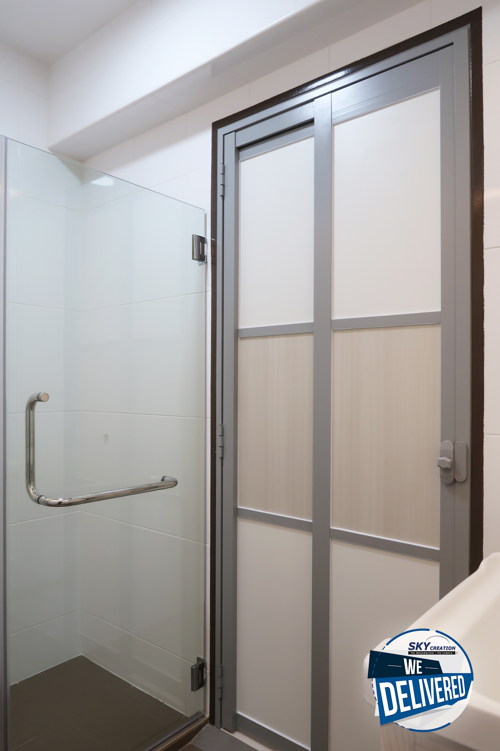 Minimalist Design - Bathroom - HDB 4 Room - Design by Sky Creation