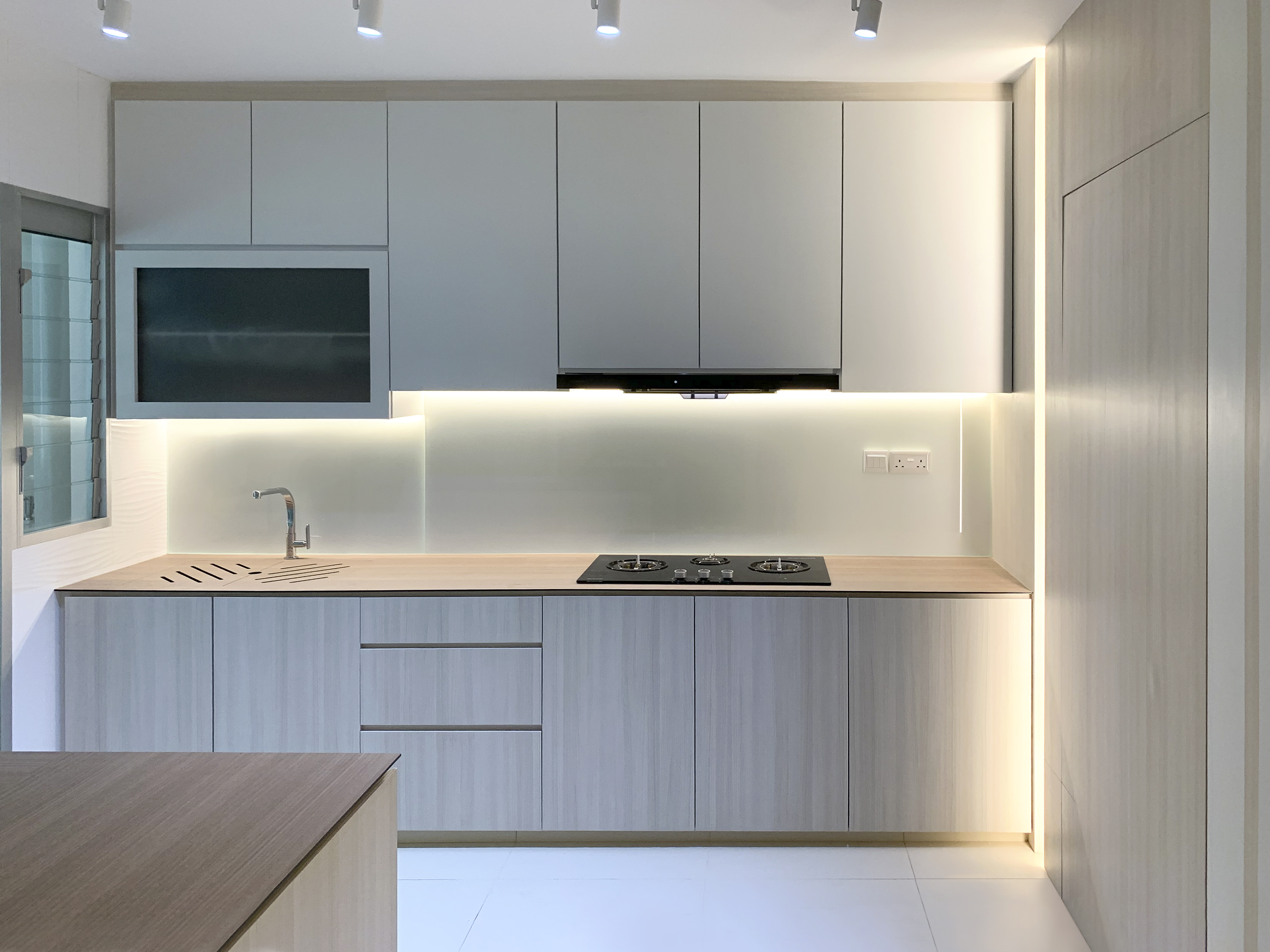 Modern, Scandinavian Design - Kitchen - HDB 4 Room - Design by Sky Creation