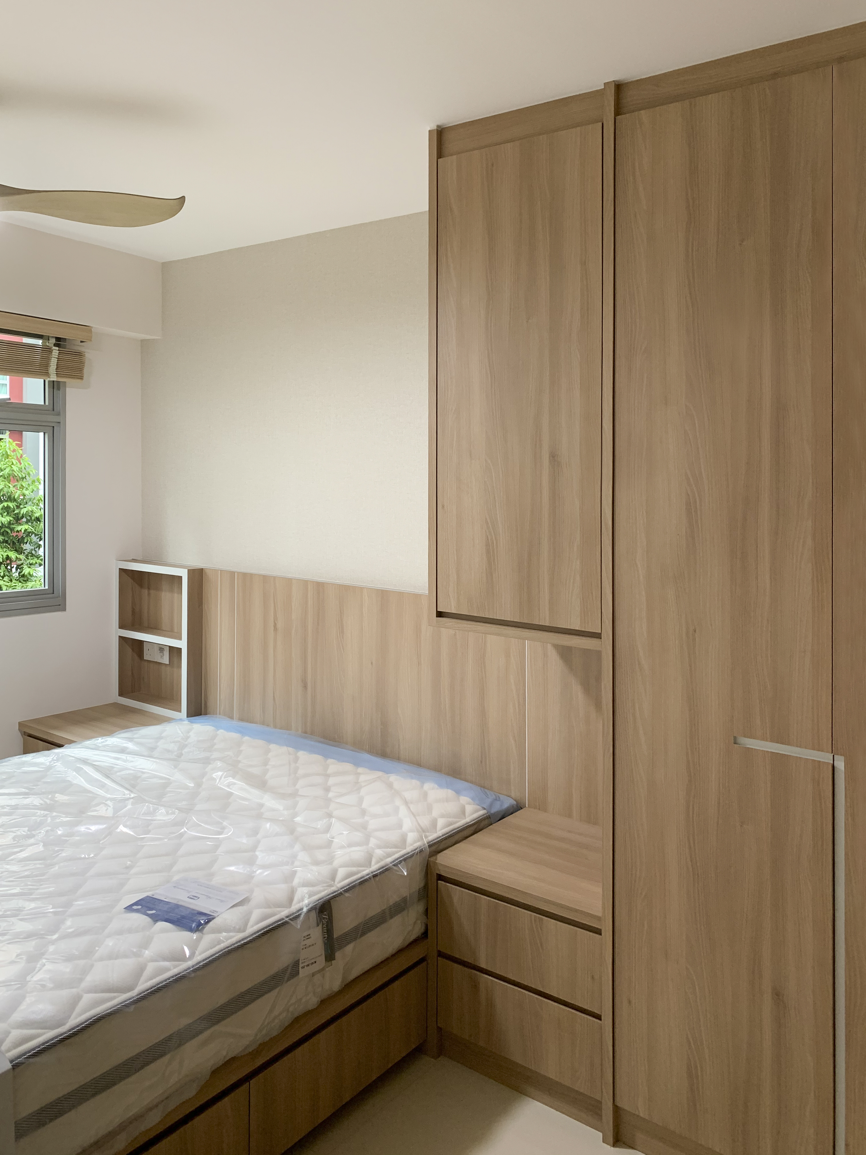 Modern, Scandinavian Design - Bedroom - HDB 4 Room - Design by Sky Creation