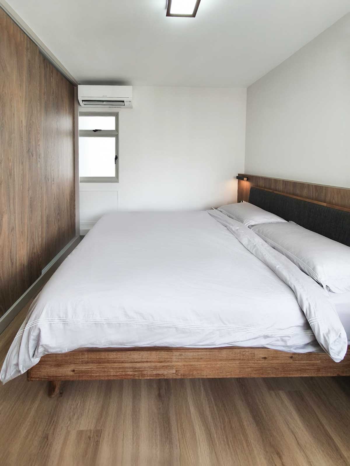 Minimalist Design - Bedroom - HDB 4 Room - Design by Sky Creation