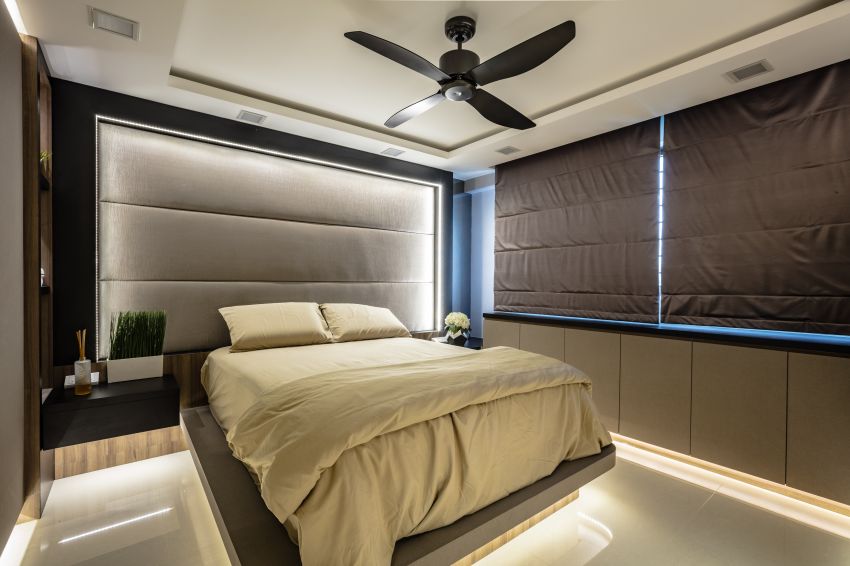 Contemporary, Modern Design - Bedroom - HDB 4 Room - Design by Sky Creation