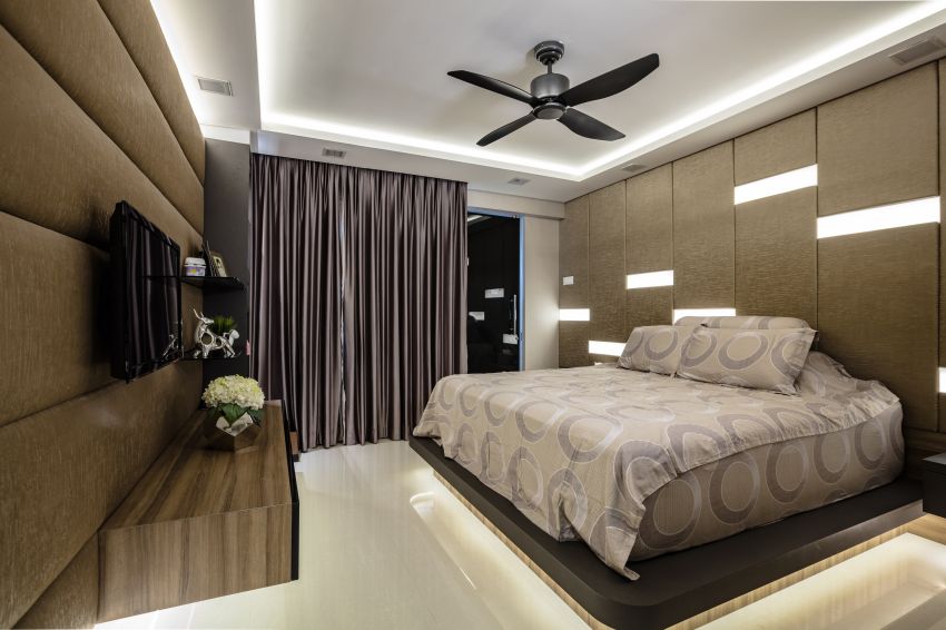 Contemporary, Modern Design - Bedroom - HDB 4 Room - Design by Sky Creation