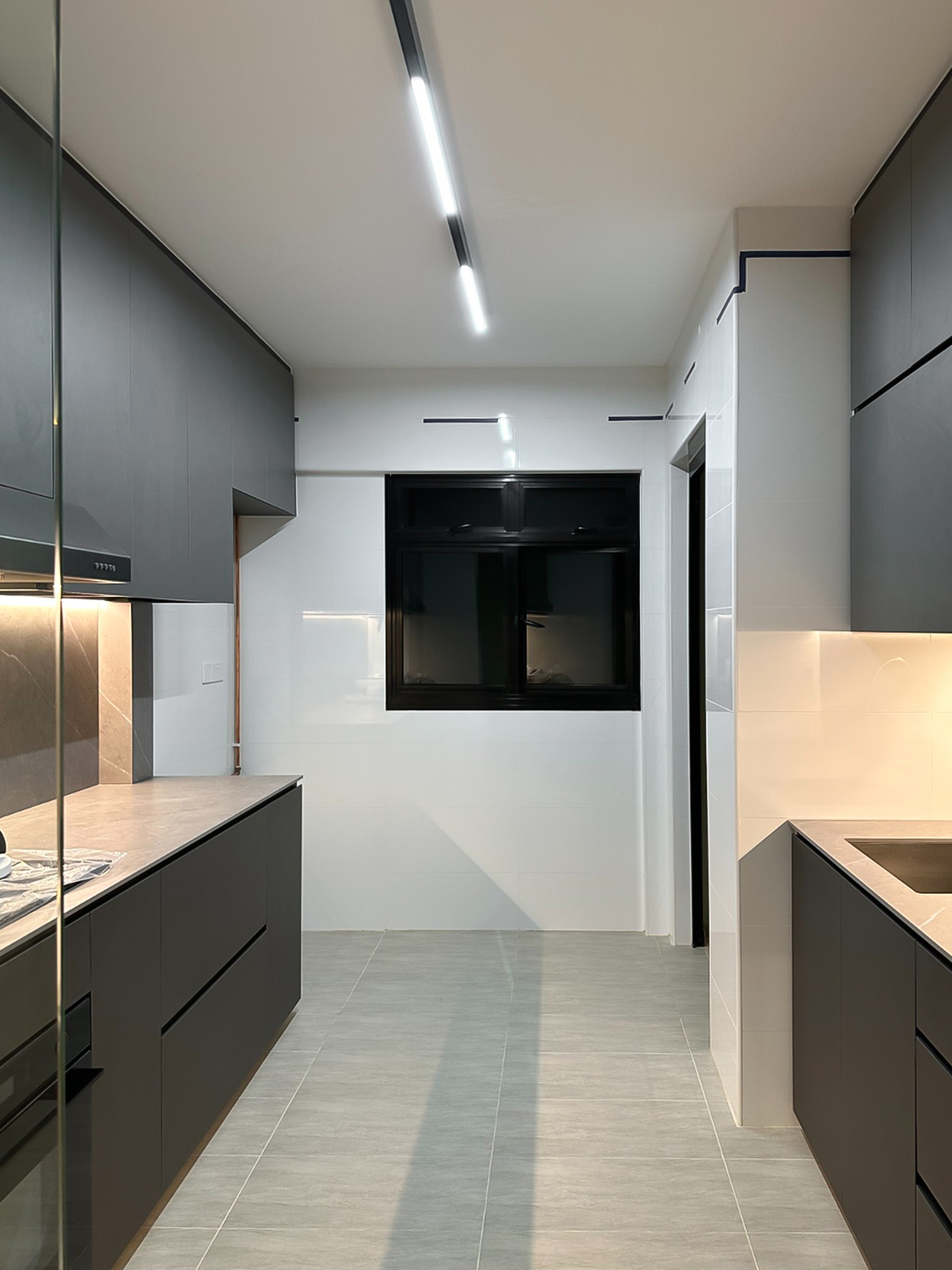 Modern, Scandinavian Design - Kitchen - HDB 4 Room - Design by Sky Creation