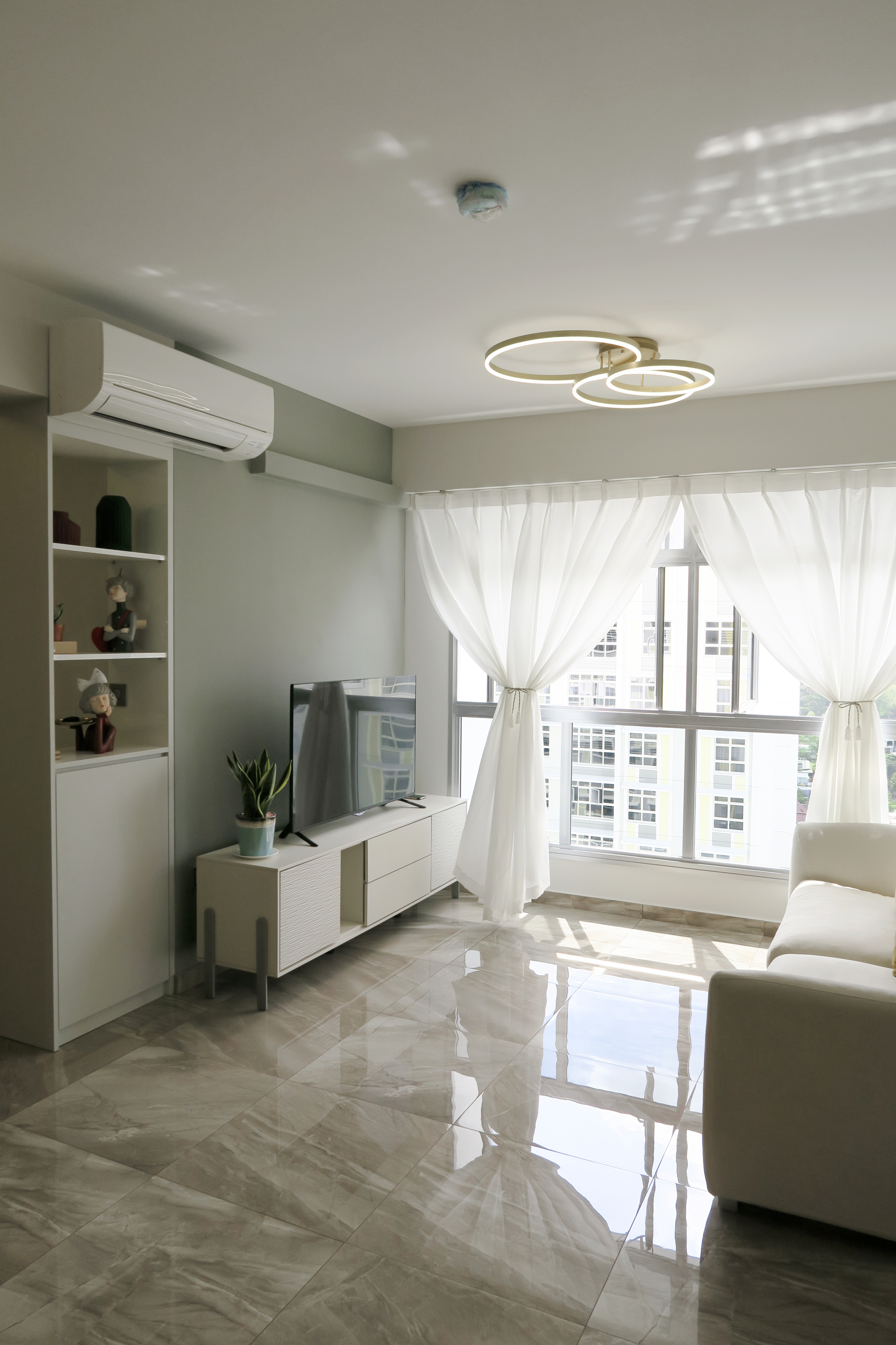 Scandinavian Design - Living Room - HDB 4 Room - Design by Sky Creation