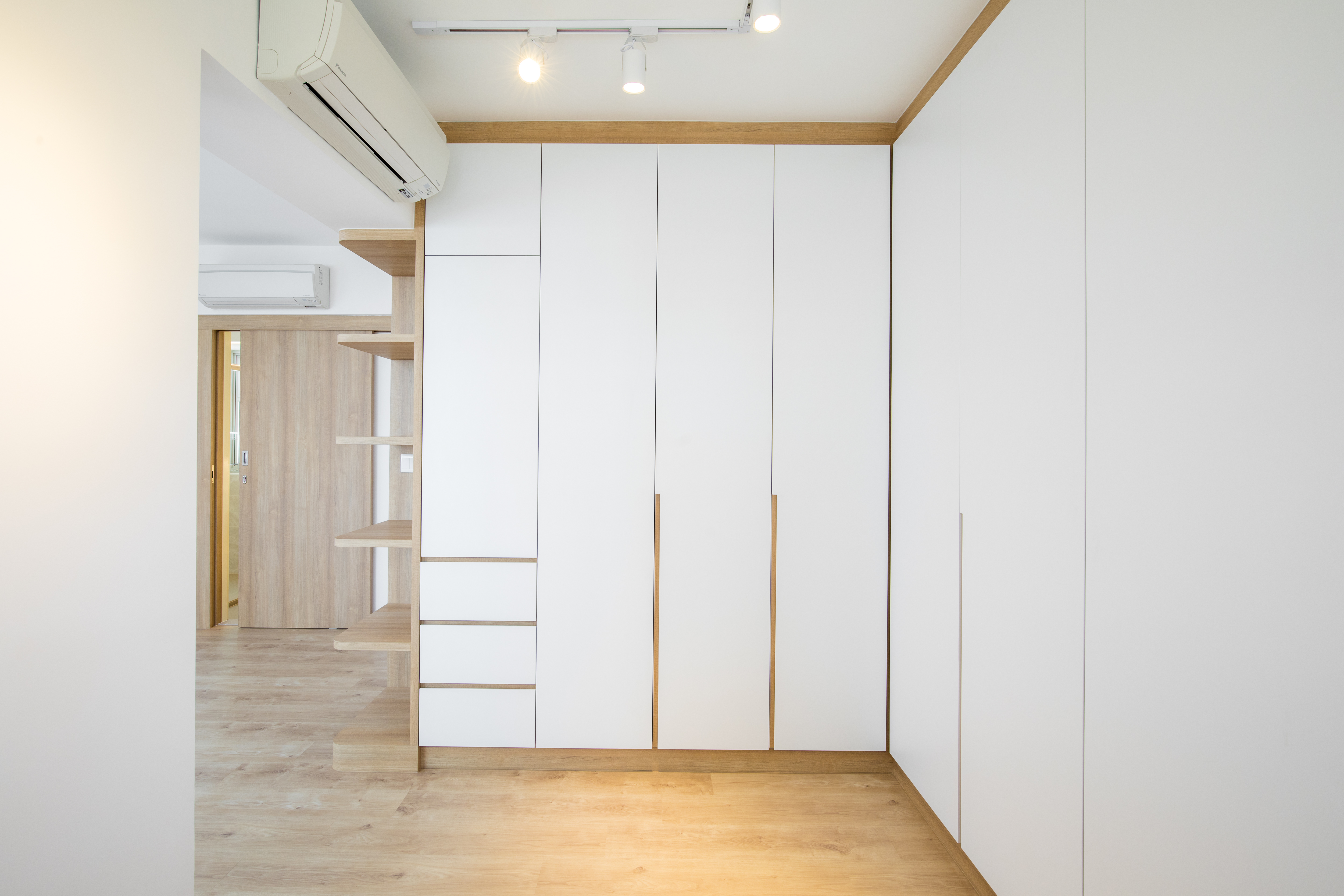 Minimalist Design - Bedroom - HDB 4 Room - Design by Sky Creation