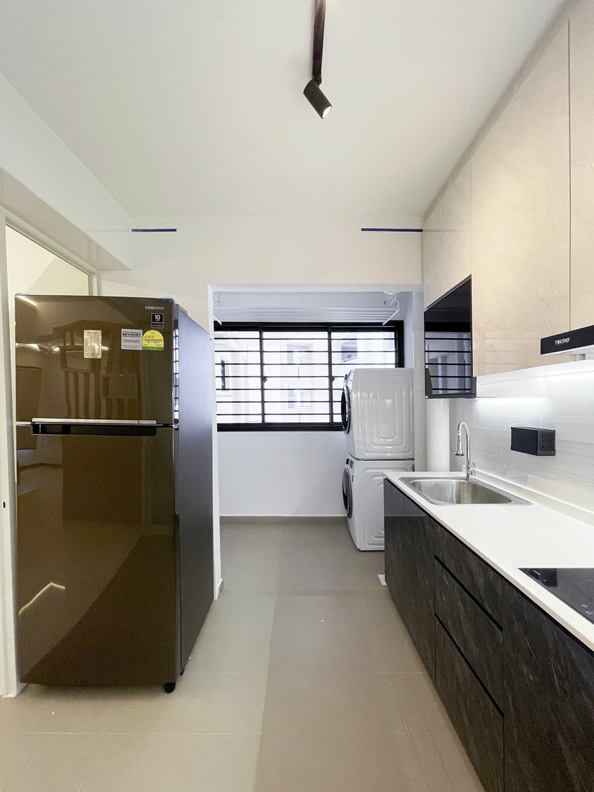 Scandinavian Design - Kitchen - HDB 4 Room - Design by Sky Creation