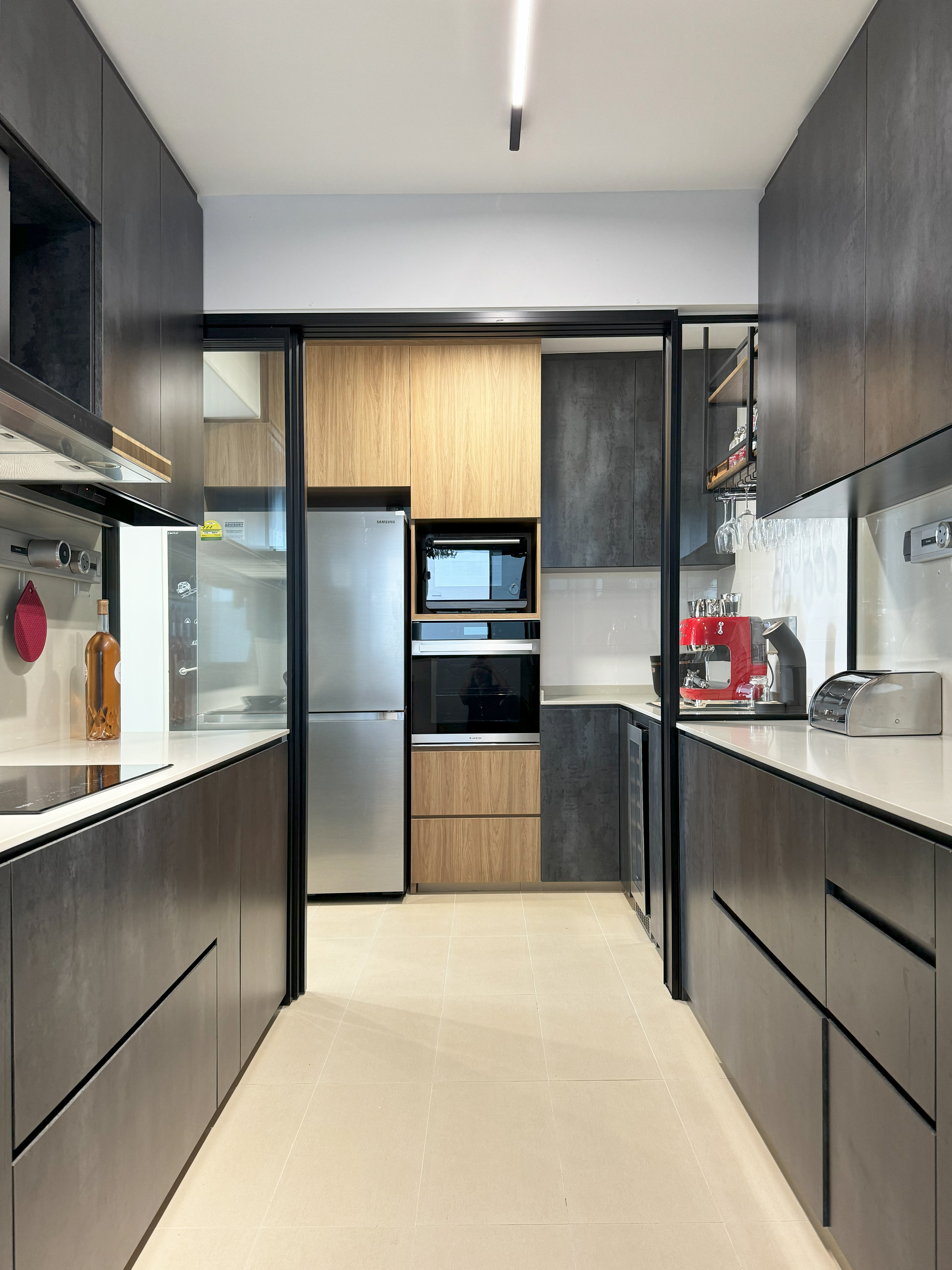 Scandinavian Design - Kitchen - HDB 5 Room - Design by Sky Creation