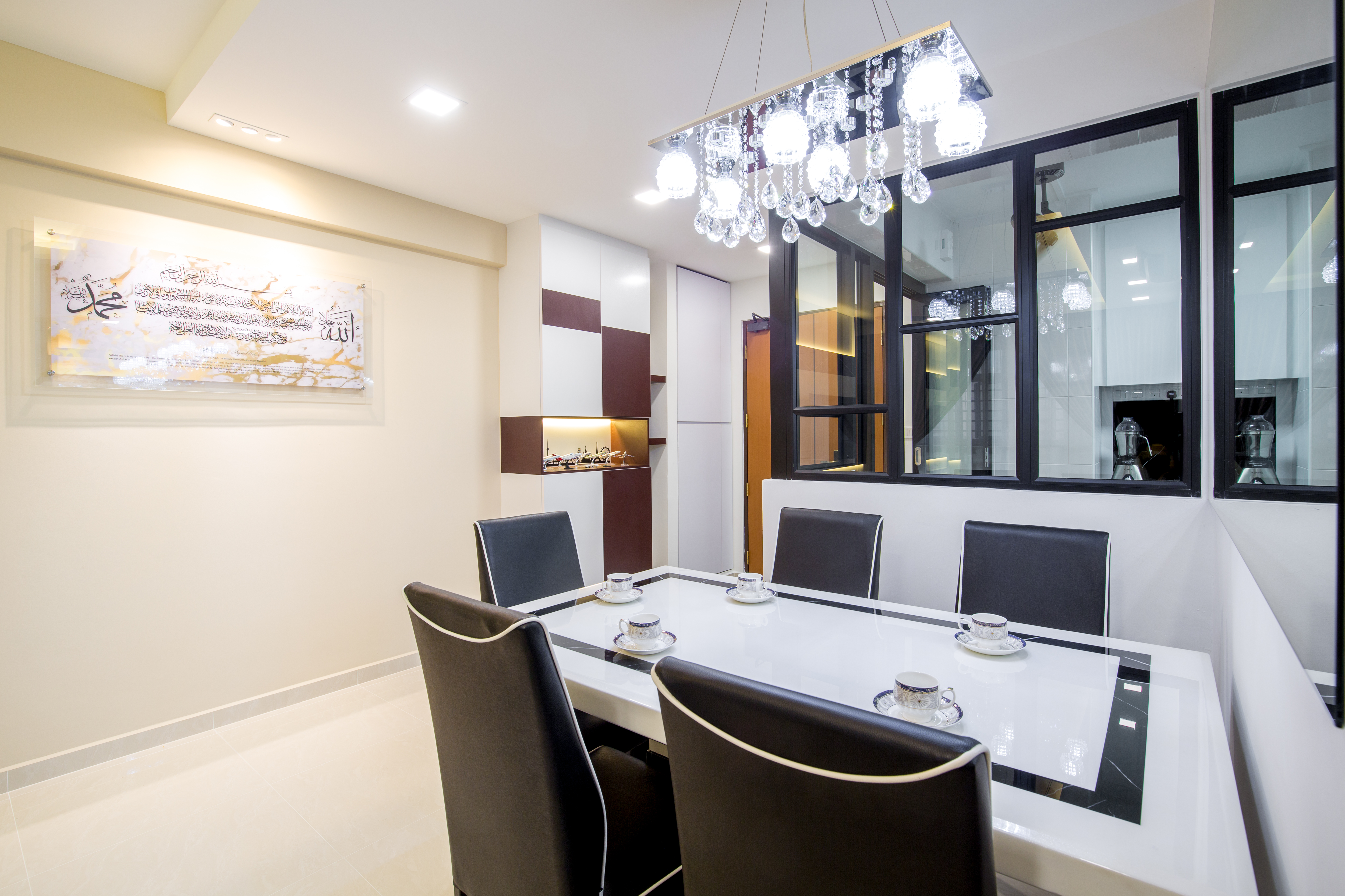 Modern Design - Dining Room - HDB 4 Room - Design by Sky Creation