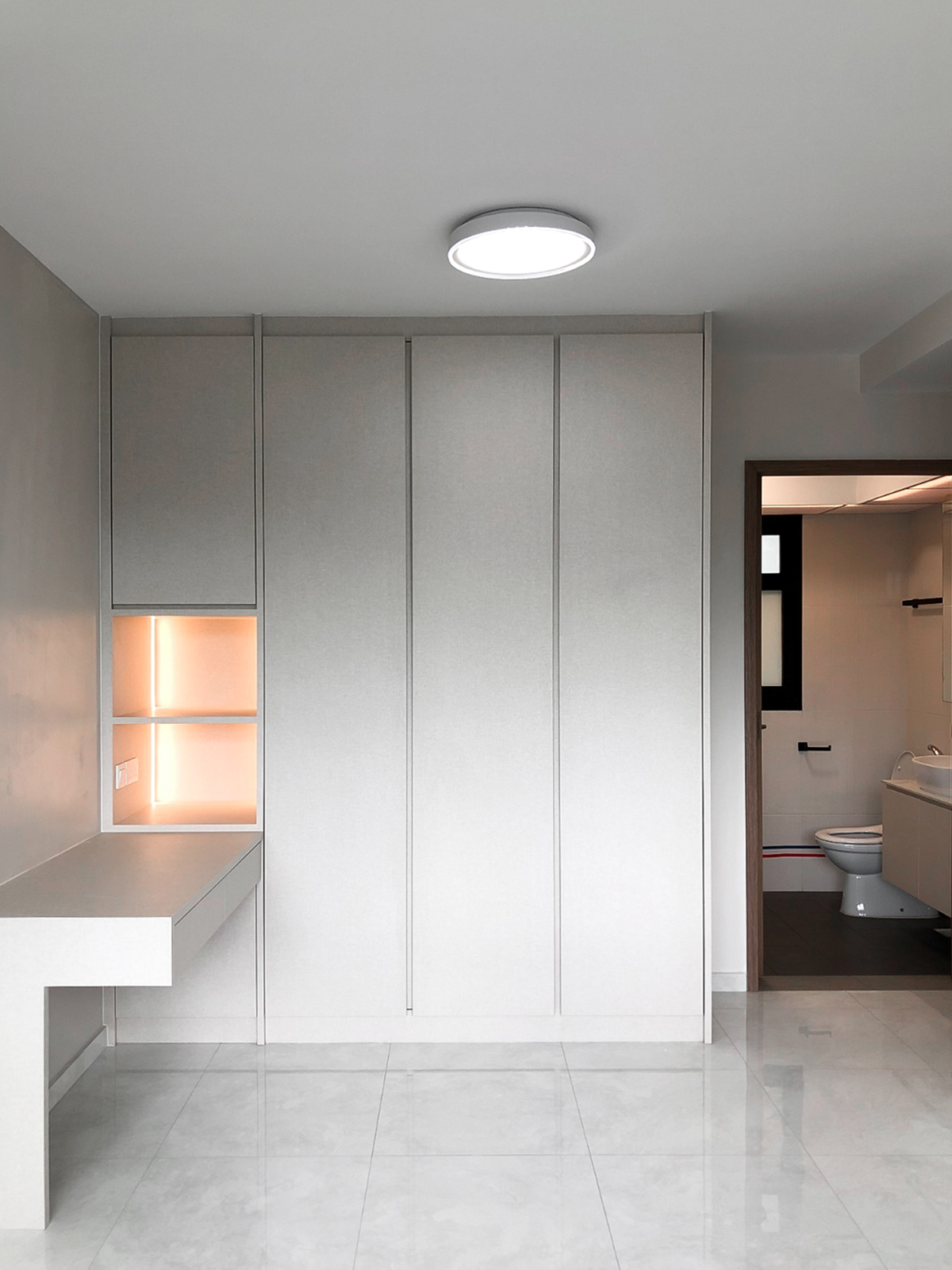 Scandinavian Design - Bedroom - HDB 5 Room - Design by Sky Creation
