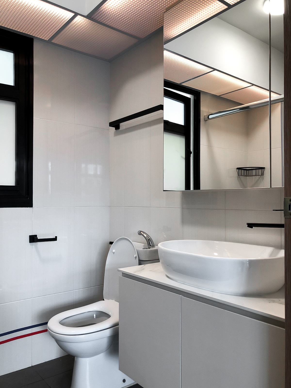 Scandinavian Design - Bathroom - HDB 5 Room - Design by Sky Creation