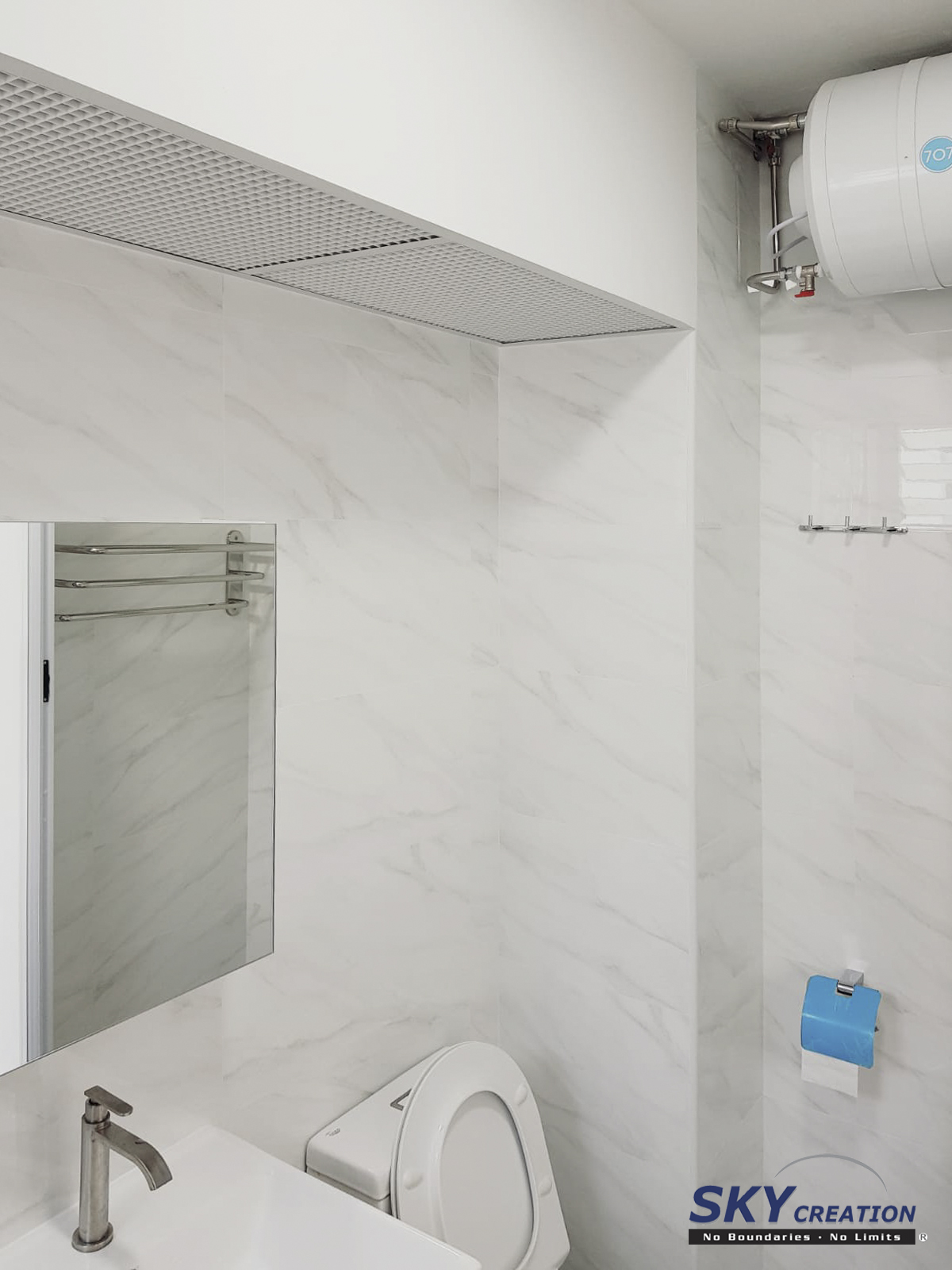 Minimalist Design - Bathroom - HDB 5 Room - Design by Sky Creation