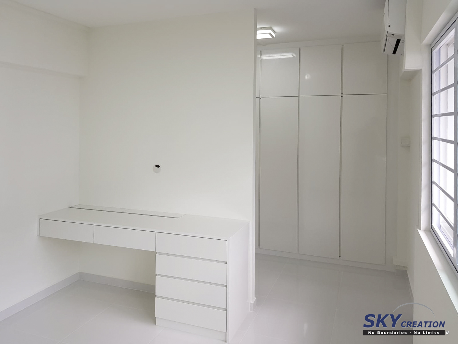 Minimalist Design - Bedroom - HDB 5 Room - Design by Sky Creation