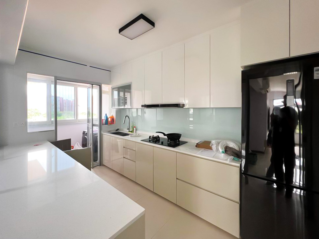 Scandinavian Design - Kitchen - HDB 5 Room - Design by Sky Creation