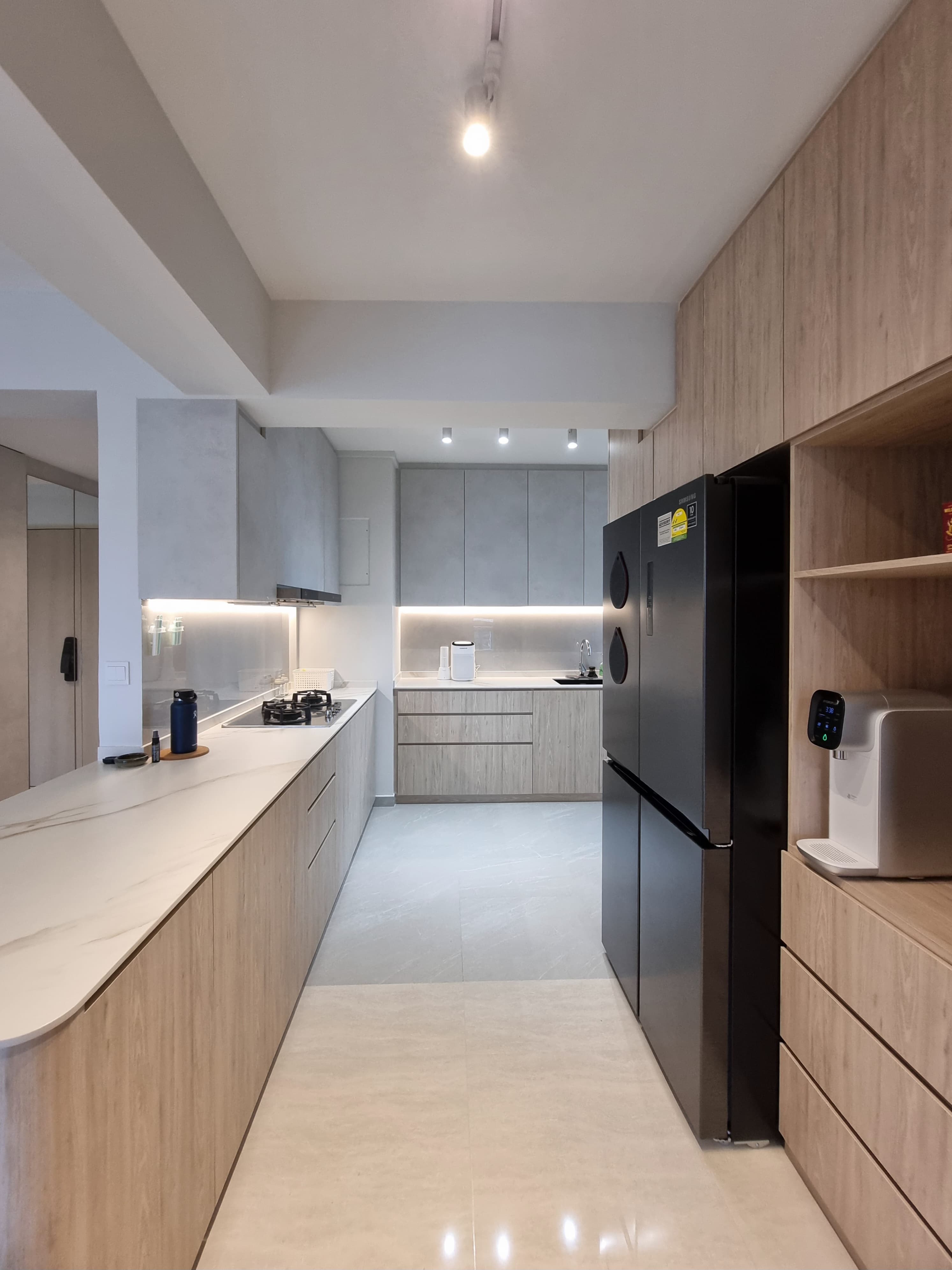 Scandinavian Design - Kitchen - HDB 3 Room - Design by Sky Creation