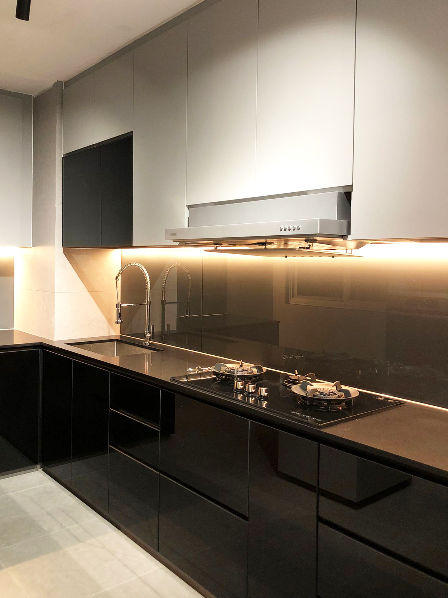 Scandinavian Design - Kitchen - HDB 4 Room - Design by Sky Creation