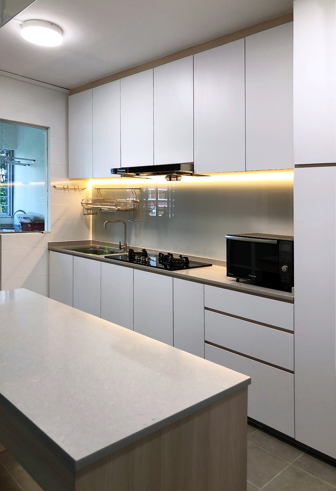 Scandinavian Design - Kitchen - HDB 5 Room - Design by Sky Creation