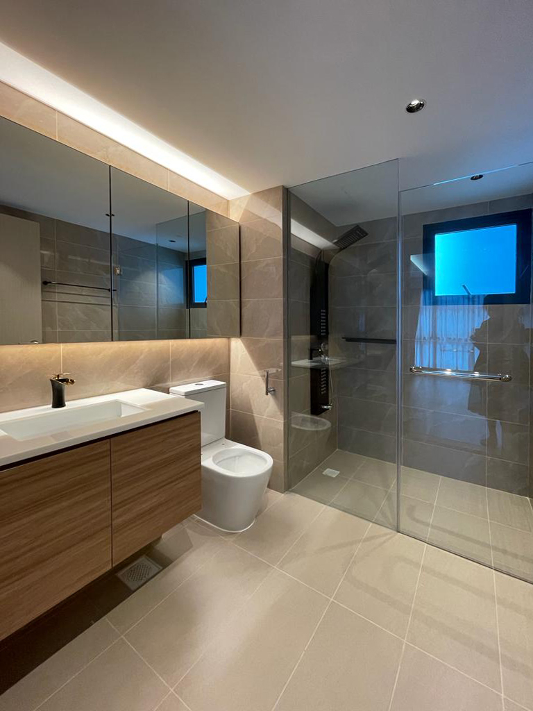 Scandinavian Design - Bathroom - Condominium - Design by Sky Creation