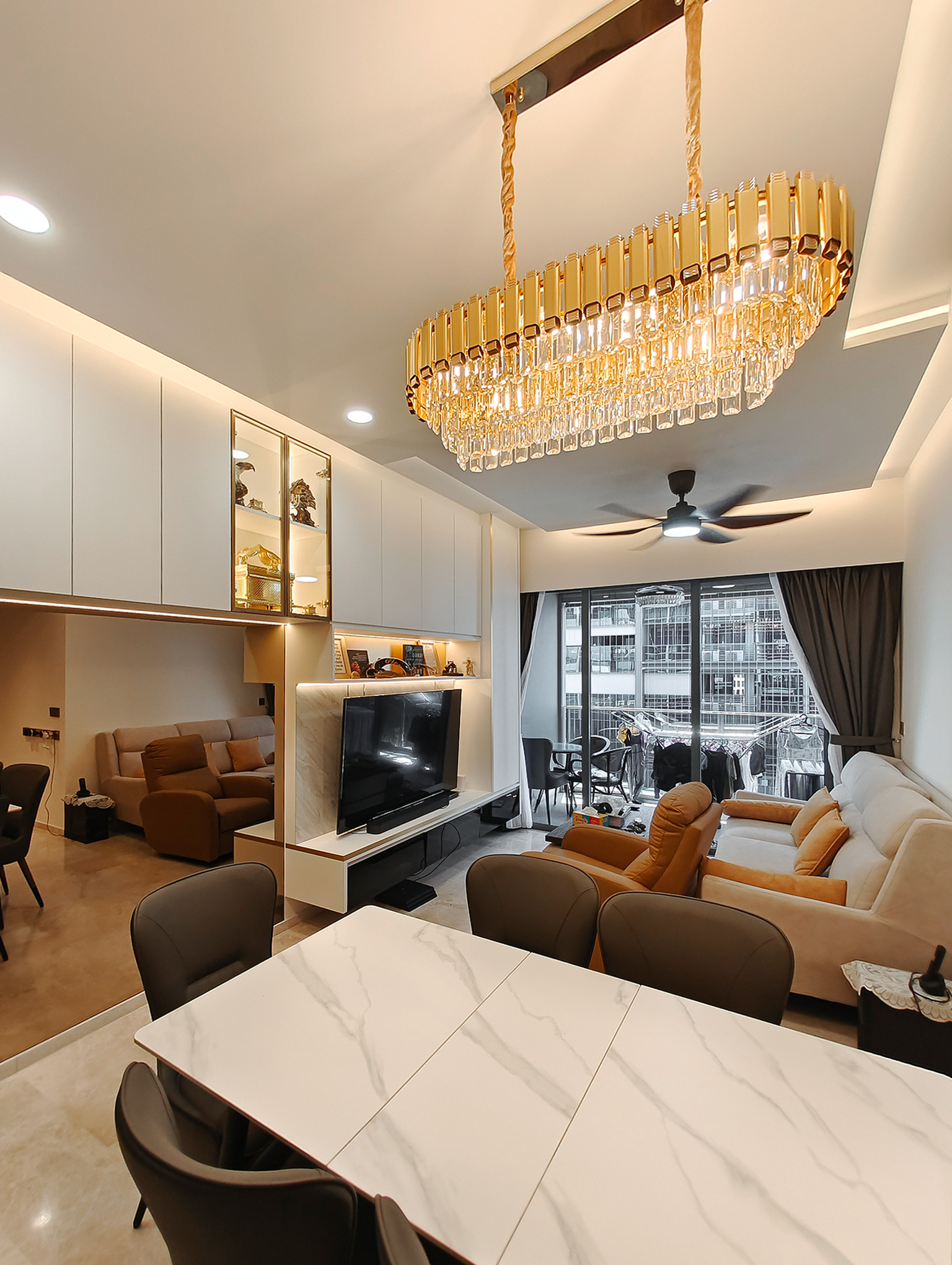 Scandinavian Design - Dining Room - Condominium - Design by Sky Creation