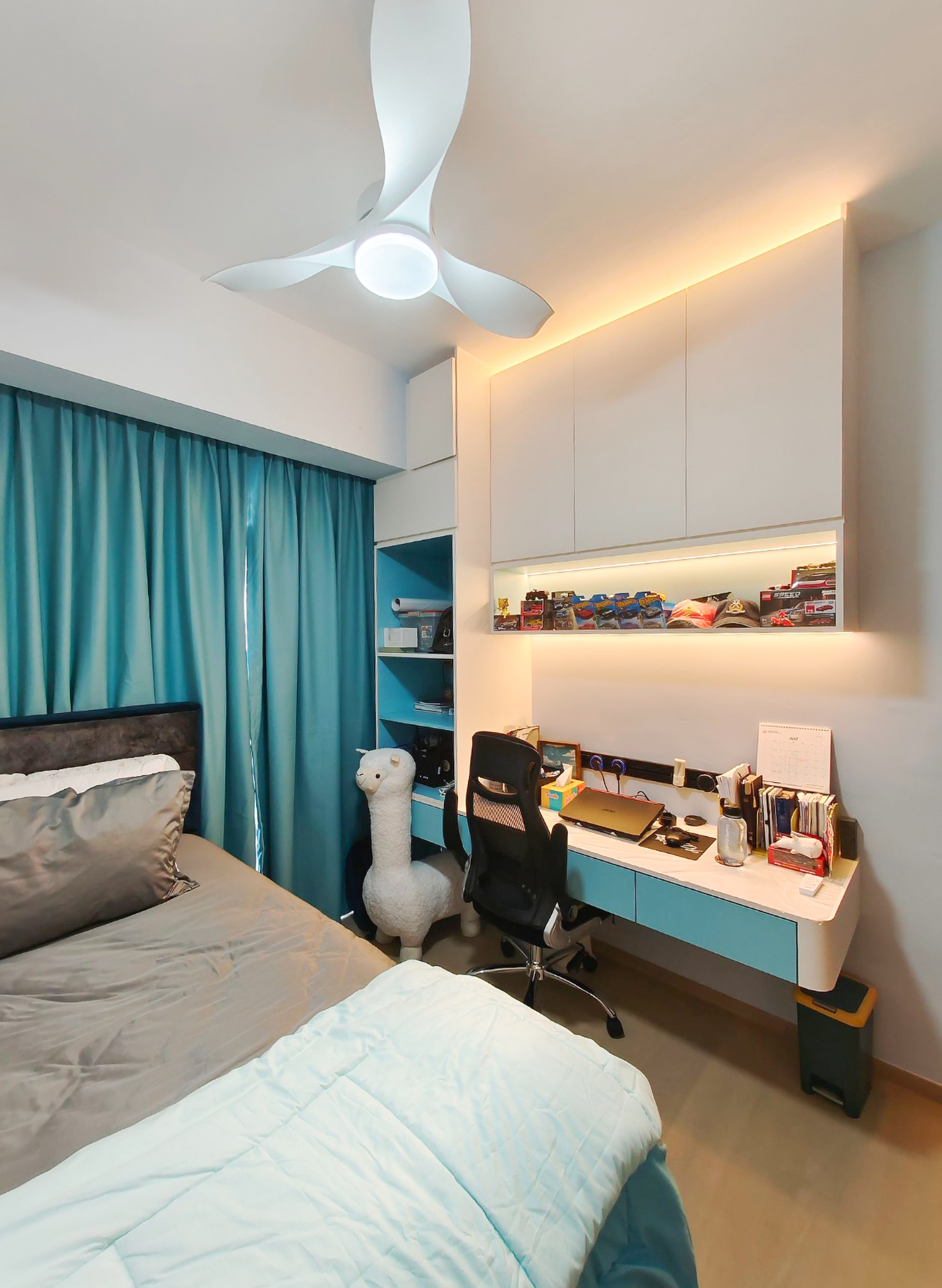 Scandinavian Design - Bedroom - Condominium - Design by Sky Creation