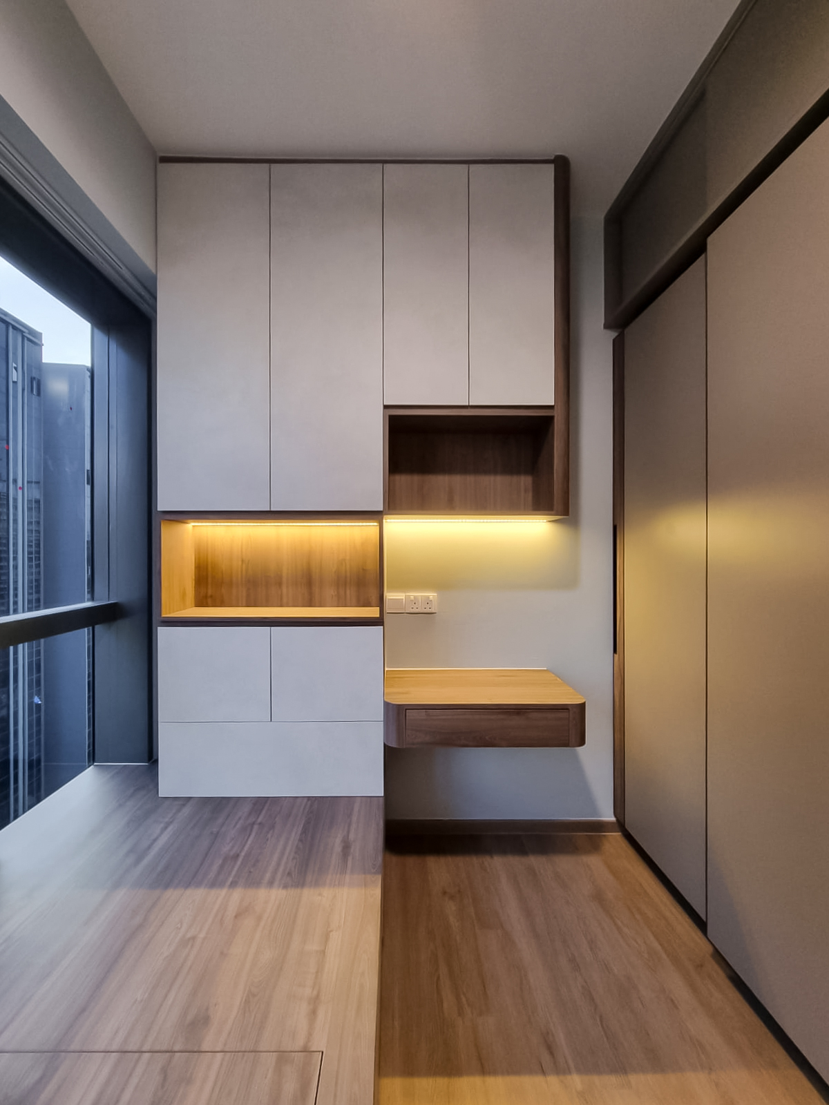 Scandinavian Design - Bedroom - Condominium - Design by Sky Creation