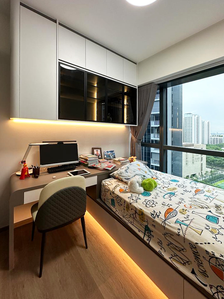 Scandinavian Design - Bedroom - Condominium - Design by Sky Creation