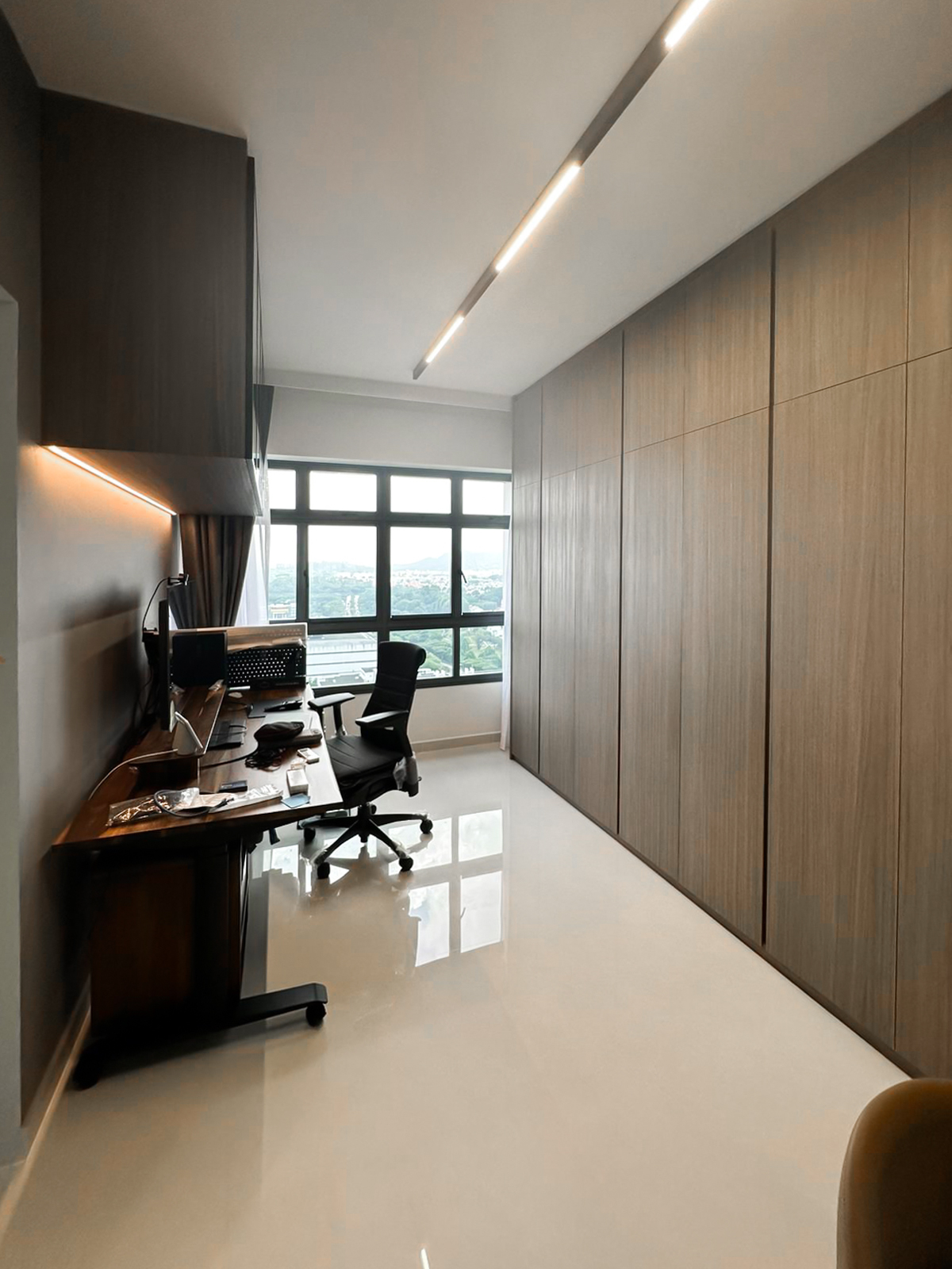 Scandinavian Design - Study Room - HDB 4 Room - Design by Sky Creation