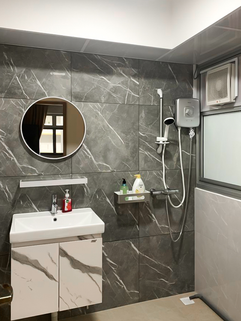 Modern, Scandinavian Design - Bathroom - HDB 4 Room - Design by Sky Creation