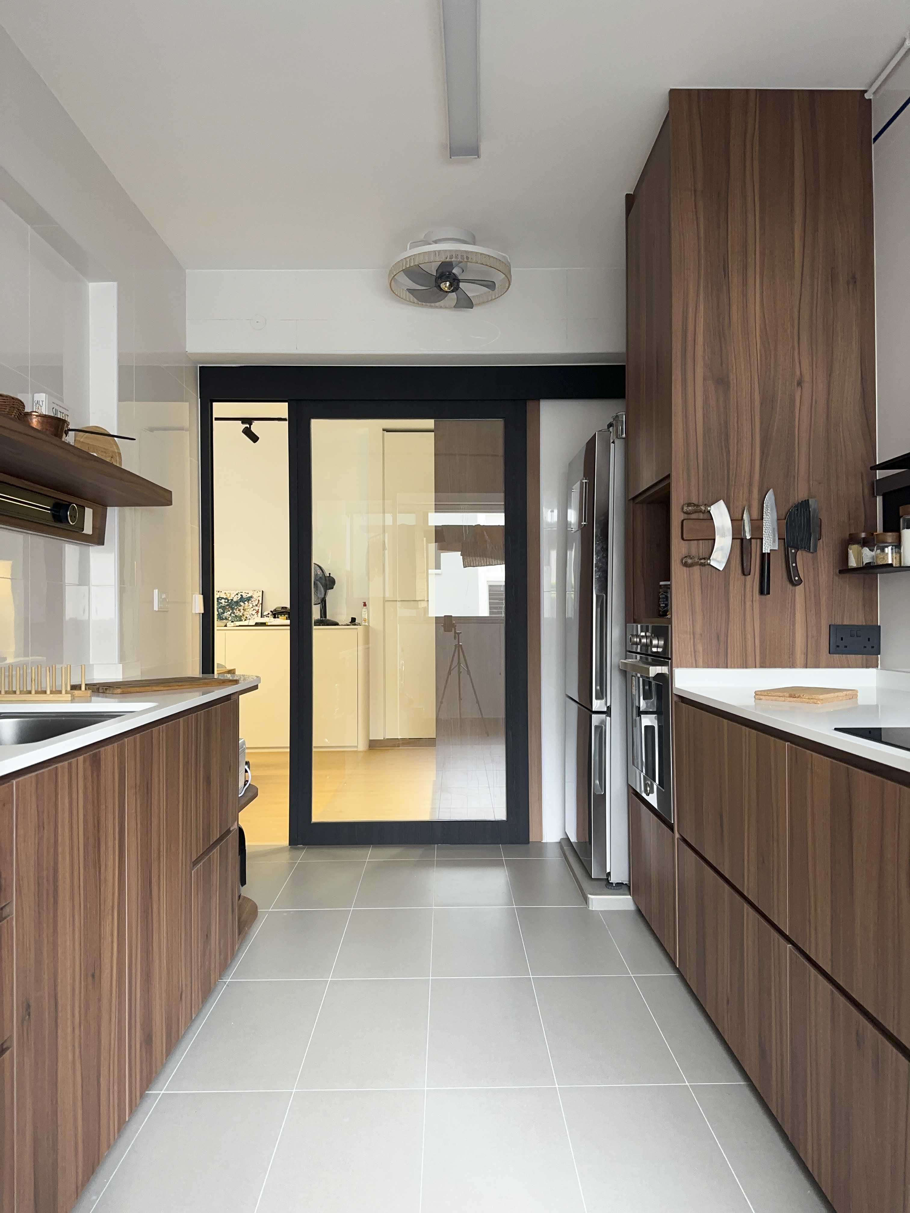 Scandinavian Design - Kitchen - HDB 4 Room - Design by Sky Creation