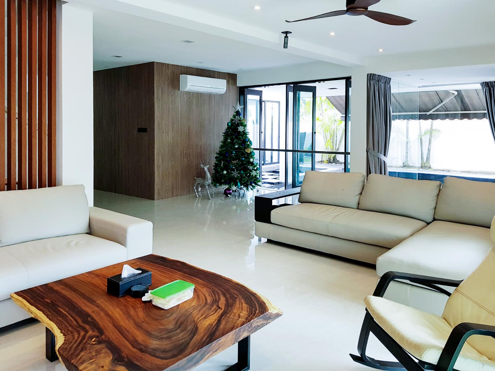 Modern Design - Living Room - Landed House - Design by Sky Creation