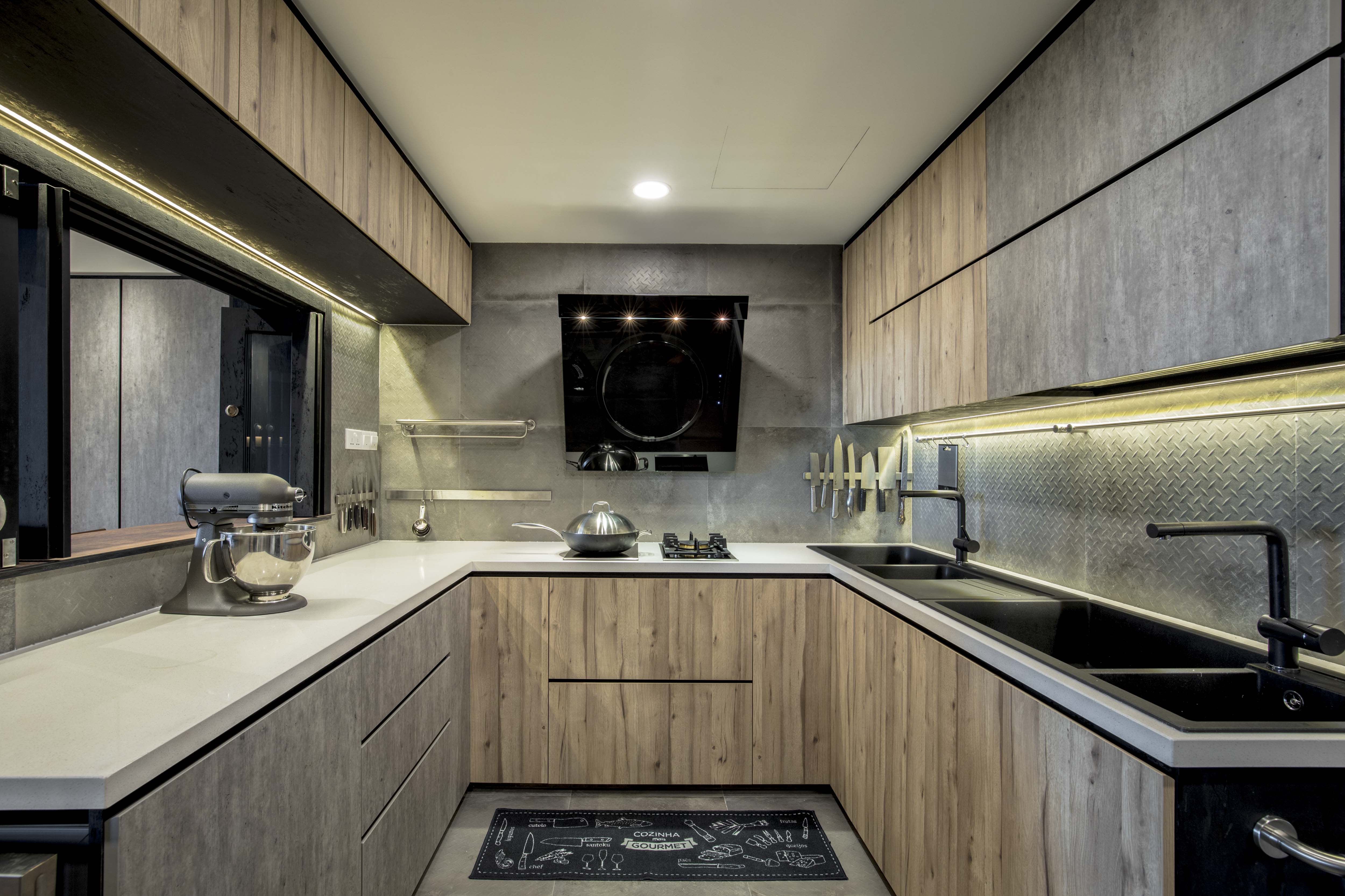 Industrial Design - Kitchen - Condominium - Design by Sky Creation