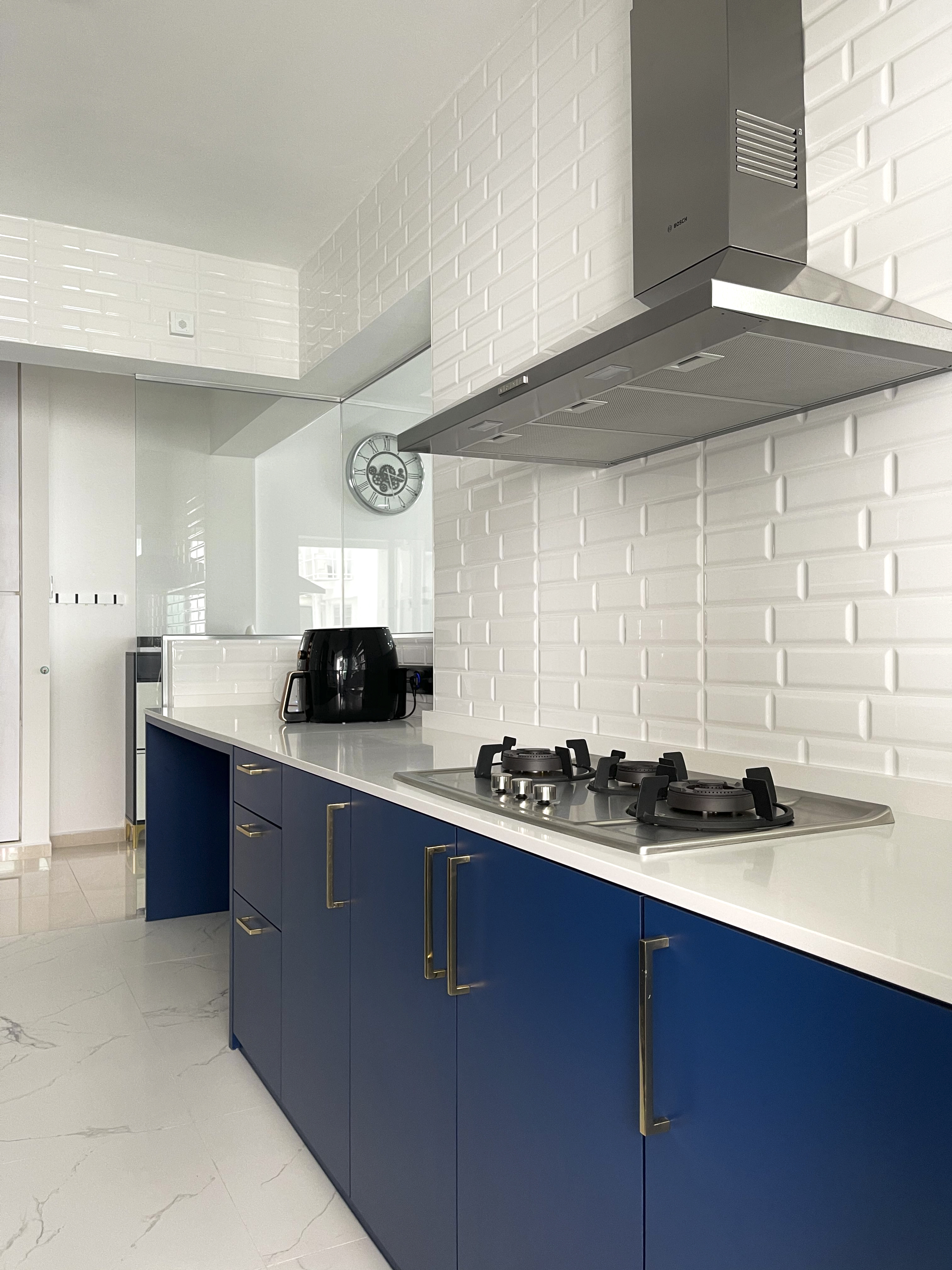 Minimalist, Modern Design - Kitchen - Condominium - Design by Sky Creation