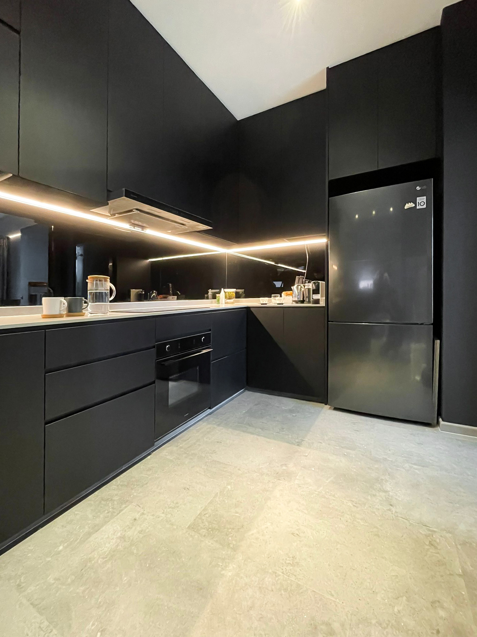 Scandinavian Design - Kitchen - Condominium - Design by Sky Creation