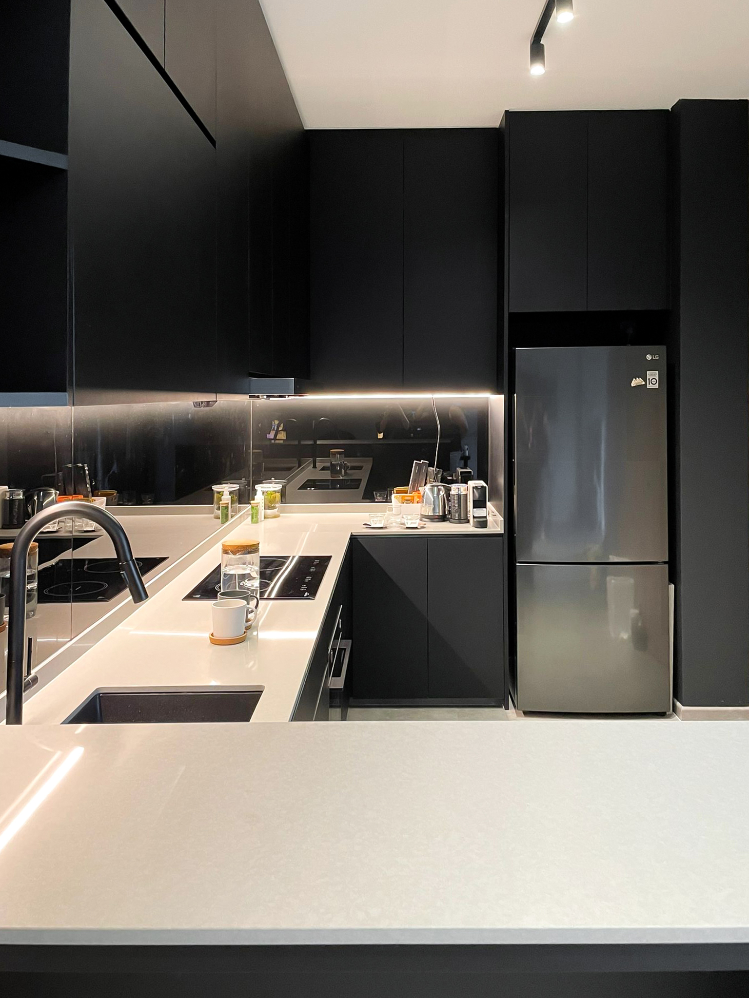 Scandinavian Design - Kitchen - Condominium - Design by Sky Creation