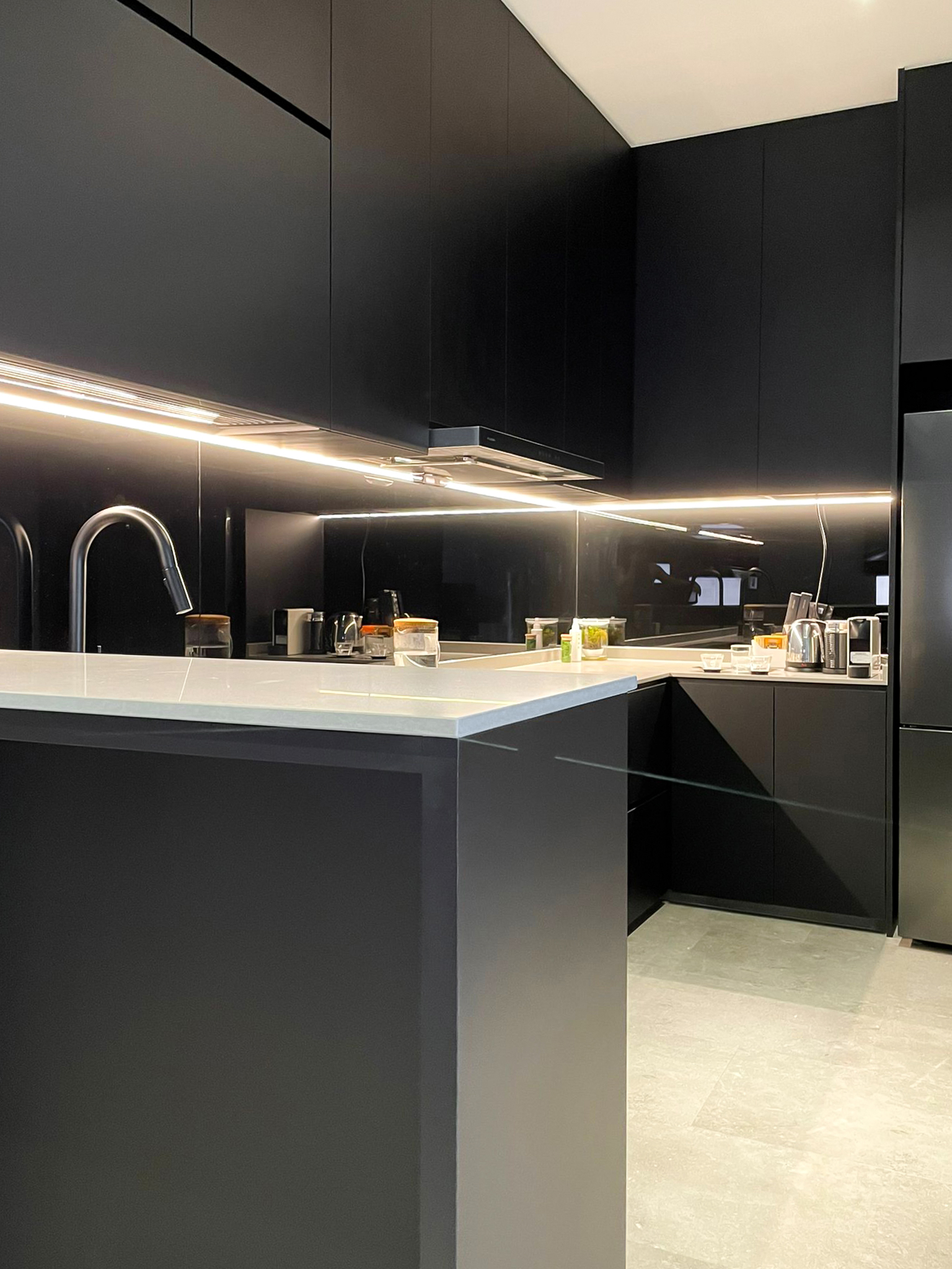 Scandinavian Design - Kitchen - Condominium - Design by Sky Creation