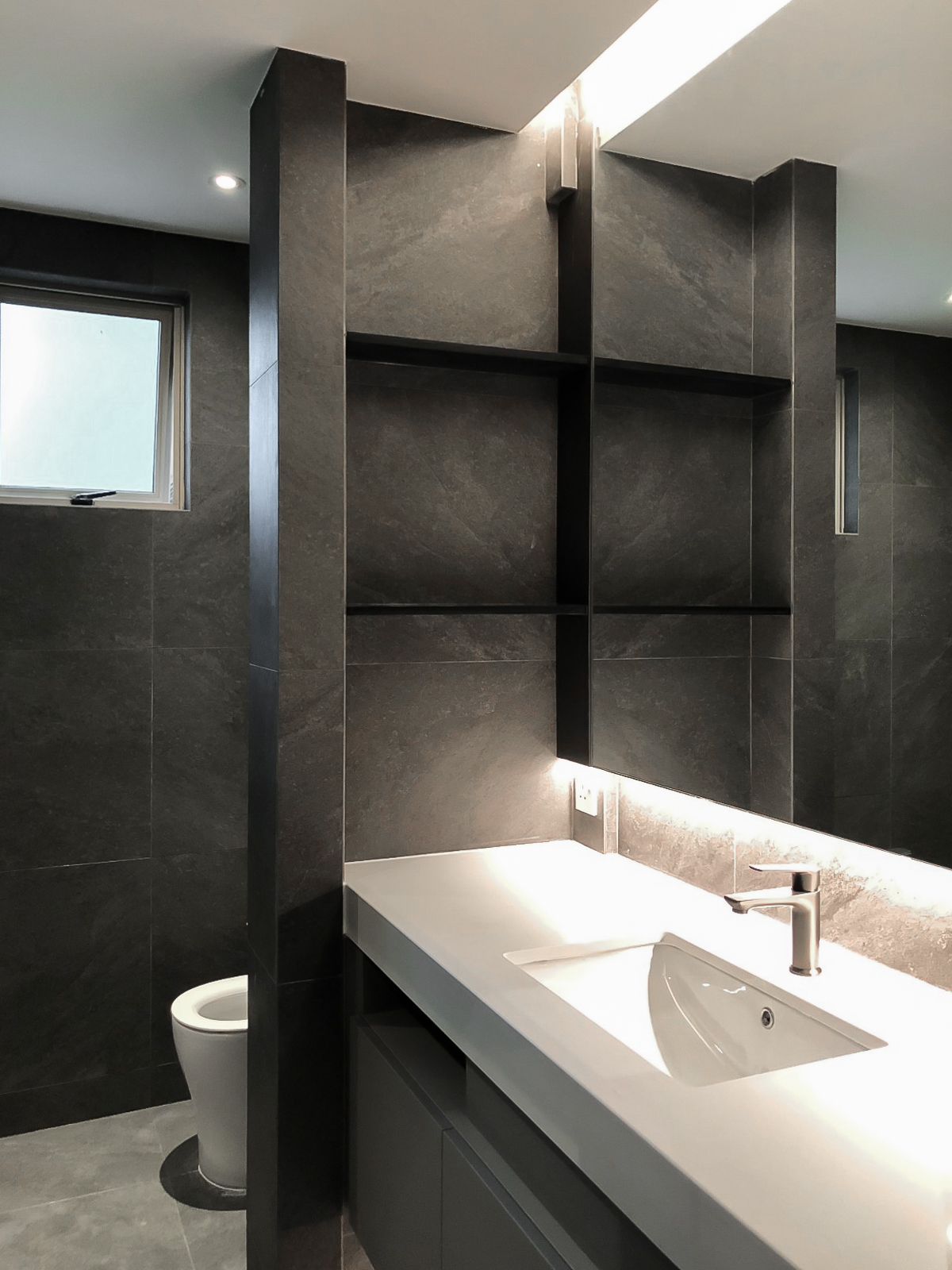 Modern Design - Bathroom - Condominium - Design by Sky Creation