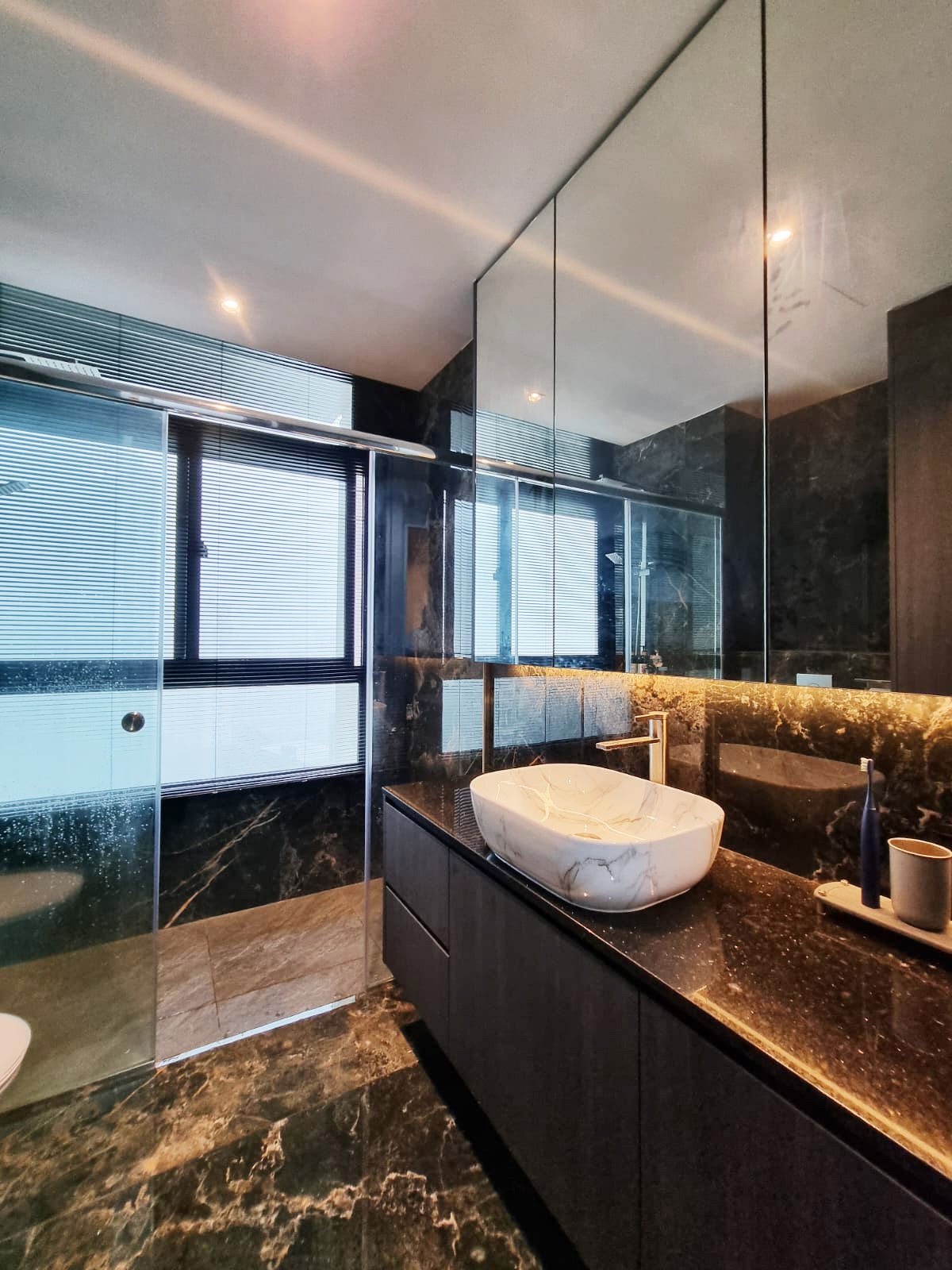 Scandinavian Design - Bathroom - Condominium - Design by Sky Creation