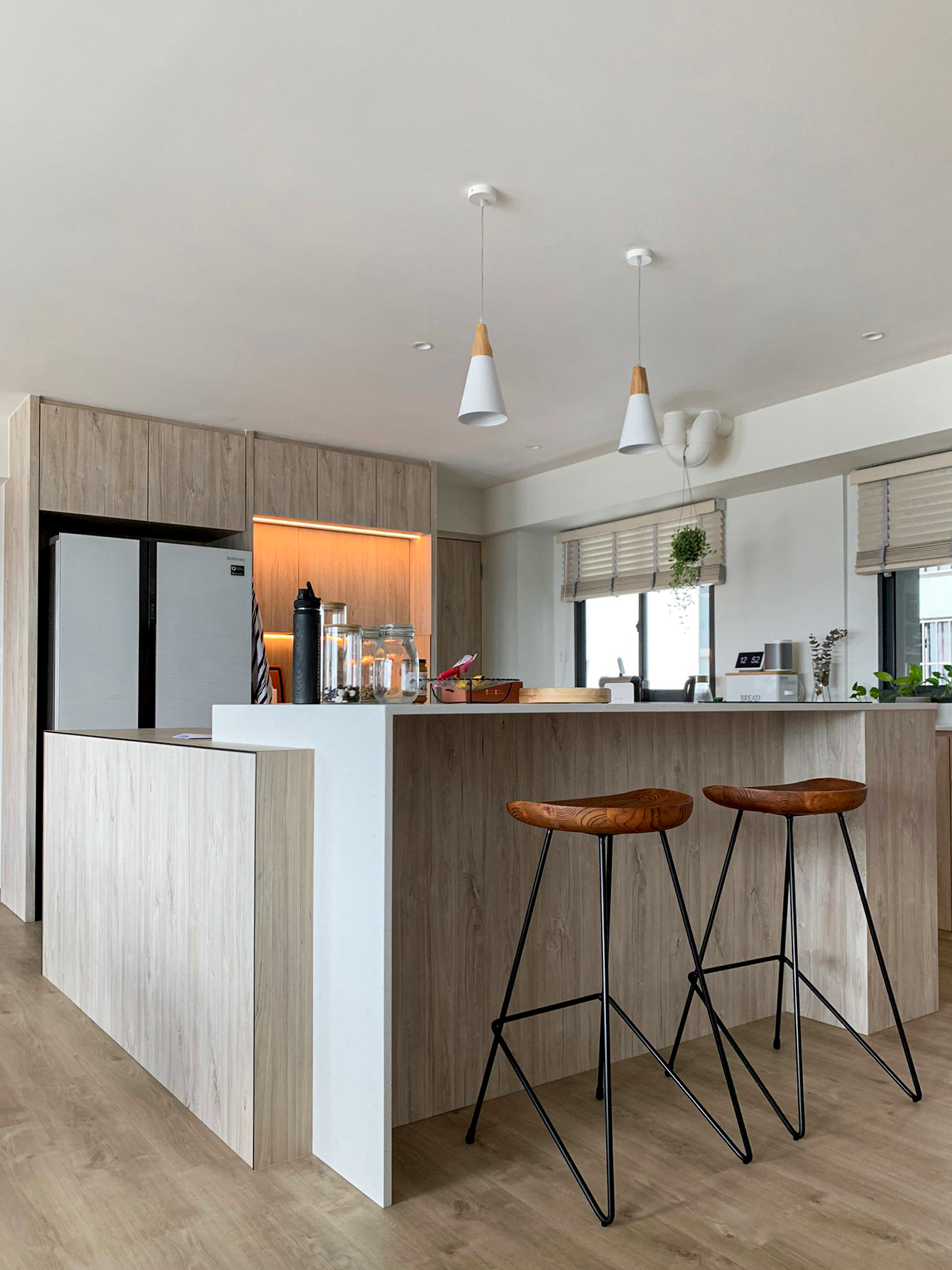 Scandinavian Design - Kitchen - Condominium - Design by Sky Creation