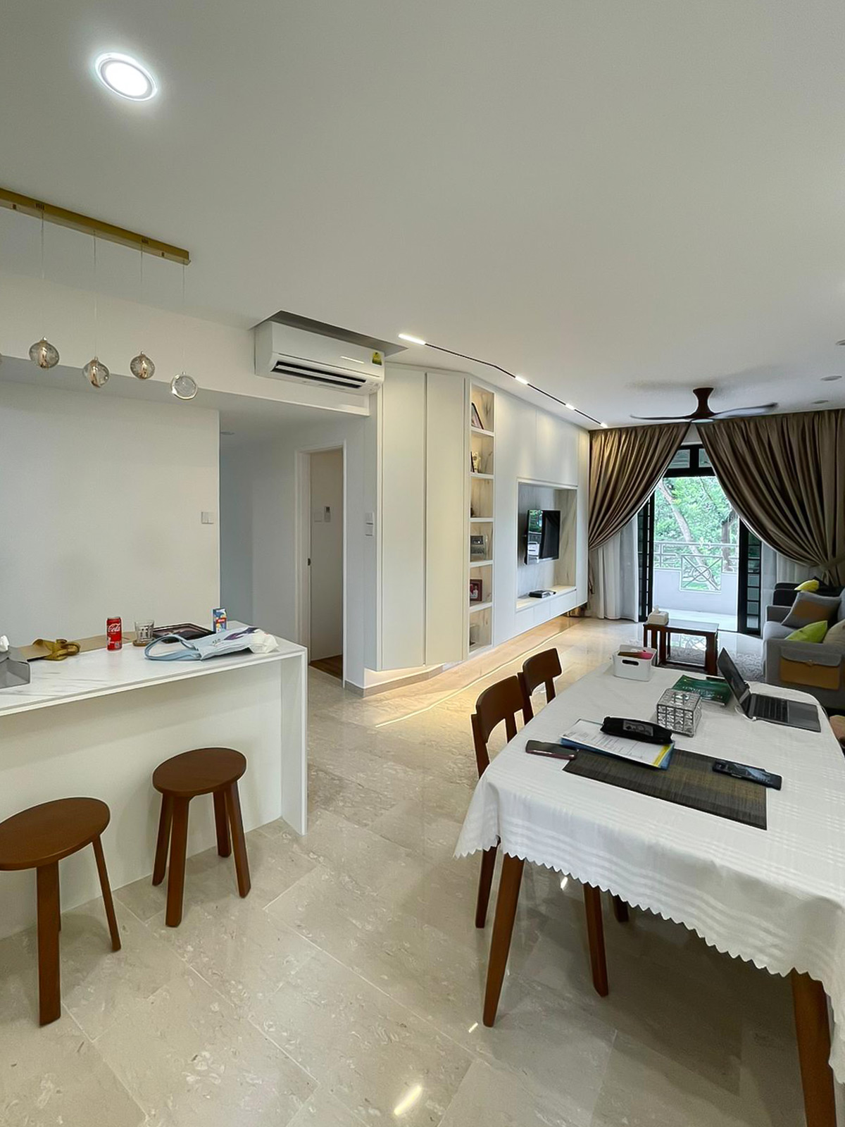 Modern Design - Dining Room - Condominium - Design by Sky Creation