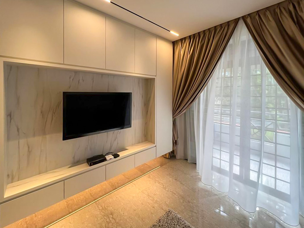 Modern Design - Living Room - Condominium - Design by Sky Creation