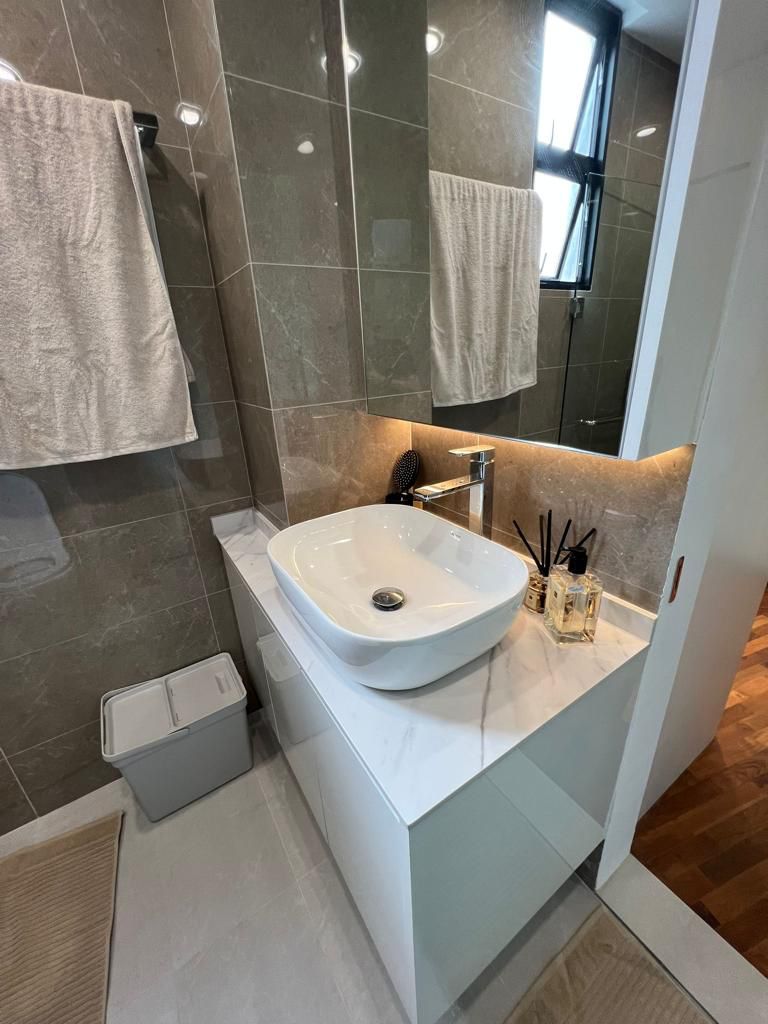 Modern Design - Bathroom - Condominium - Design by Sky Creation