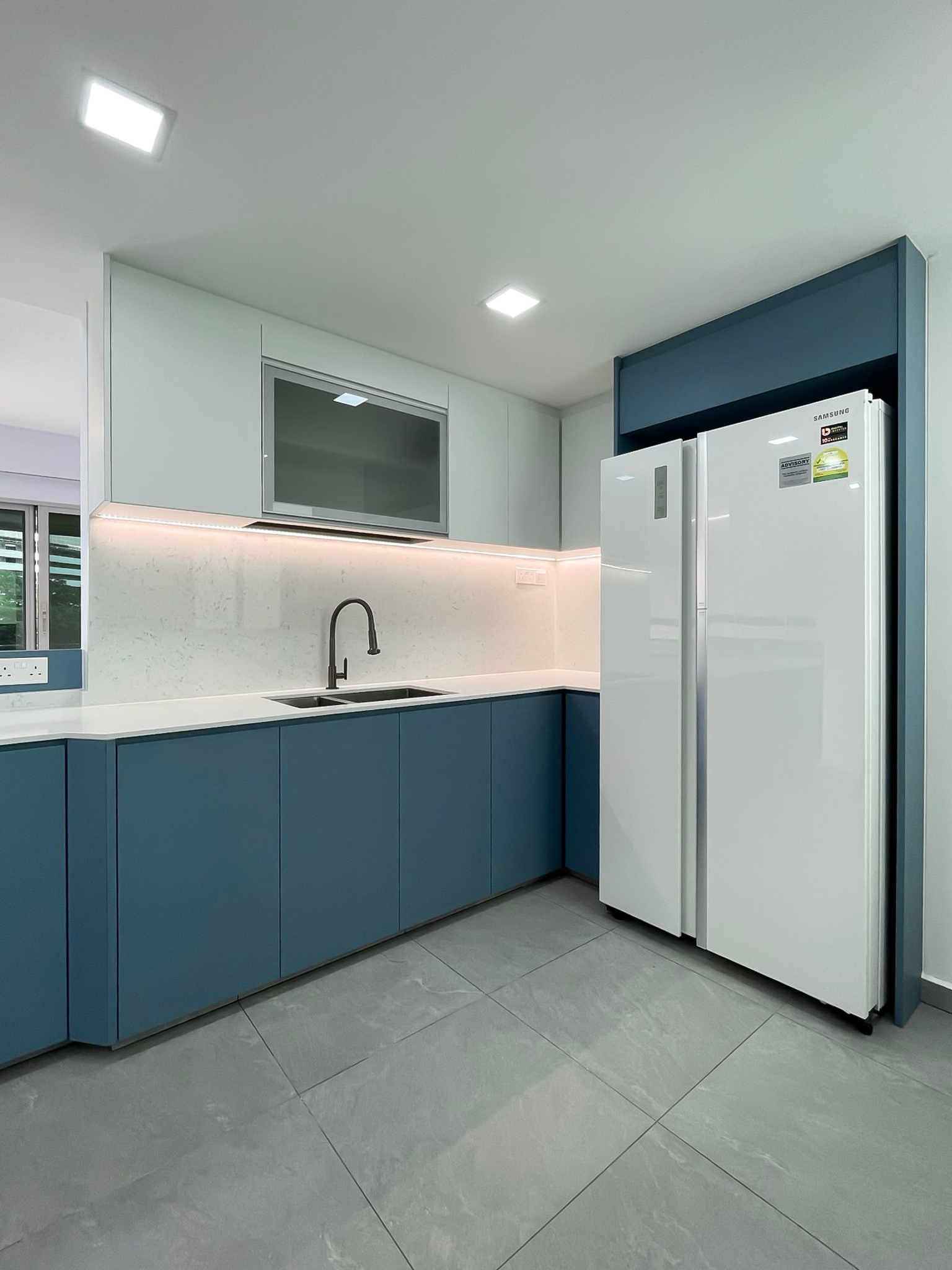 Scandinavian Design - Kitchen - Condominium - Design by Sky Creation