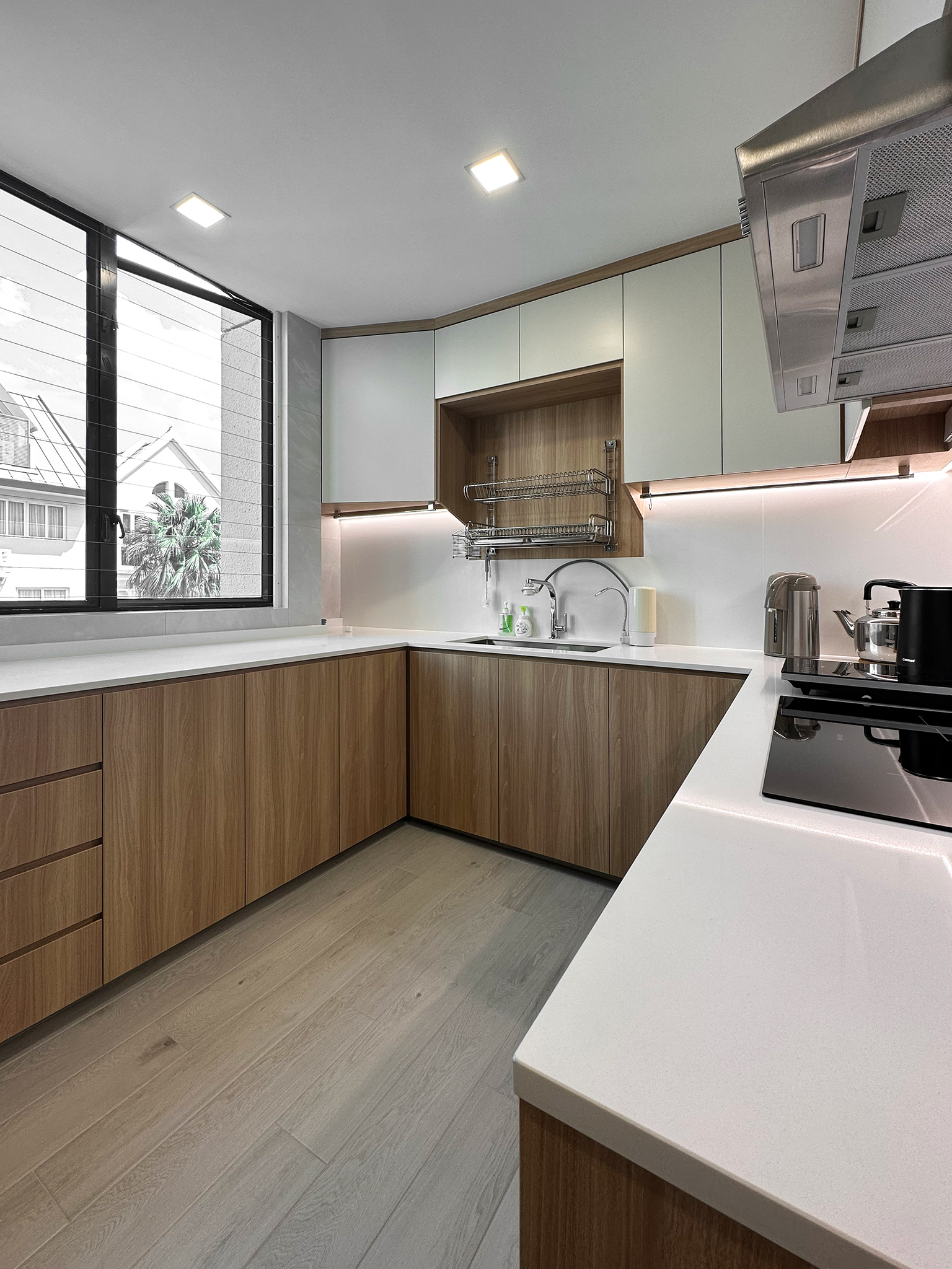 Scandinavian Design - Kitchen - Condominium - Design by Sky Creation