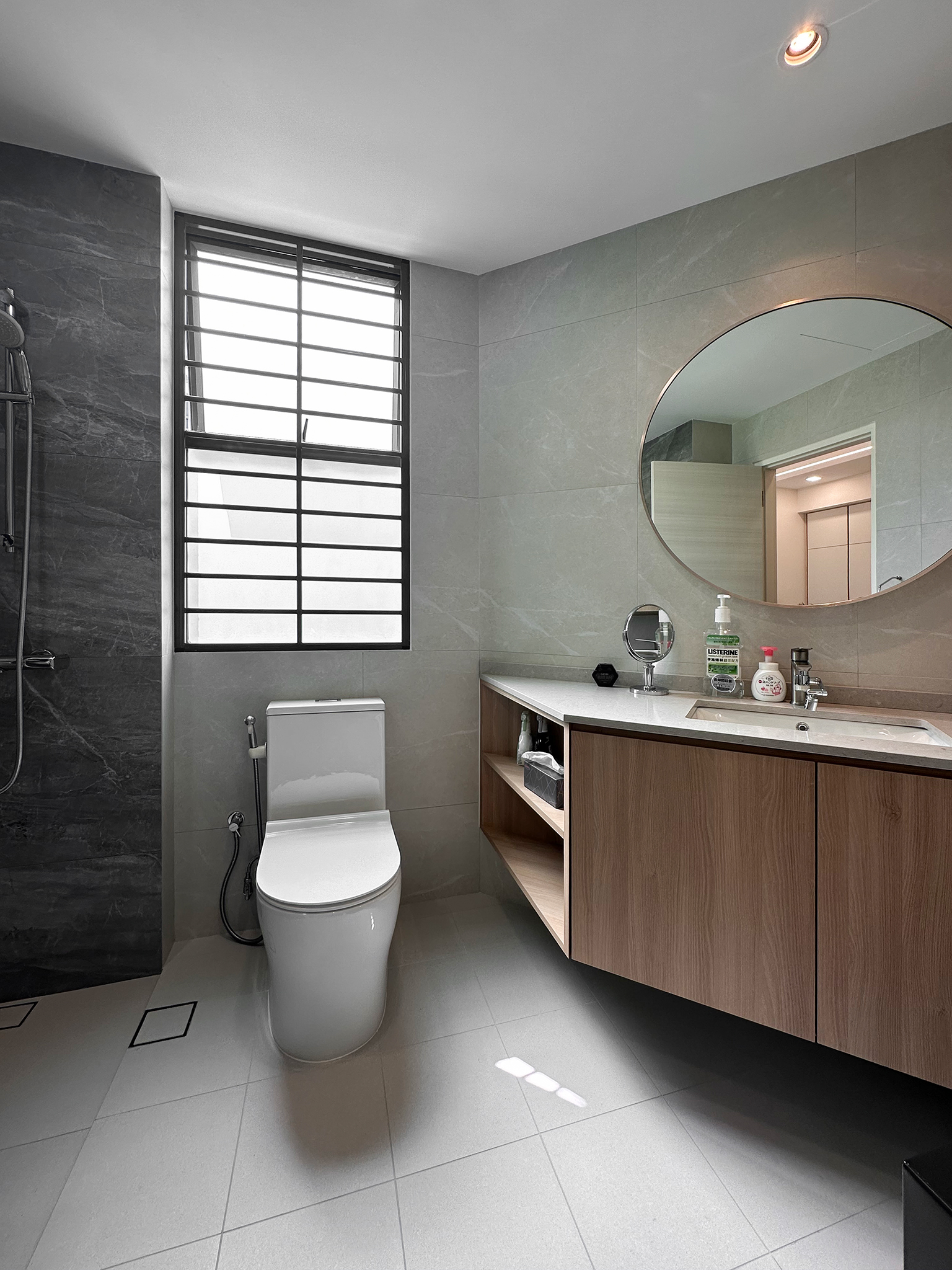 Scandinavian Design - Bathroom - Condominium - Design by Sky Creation